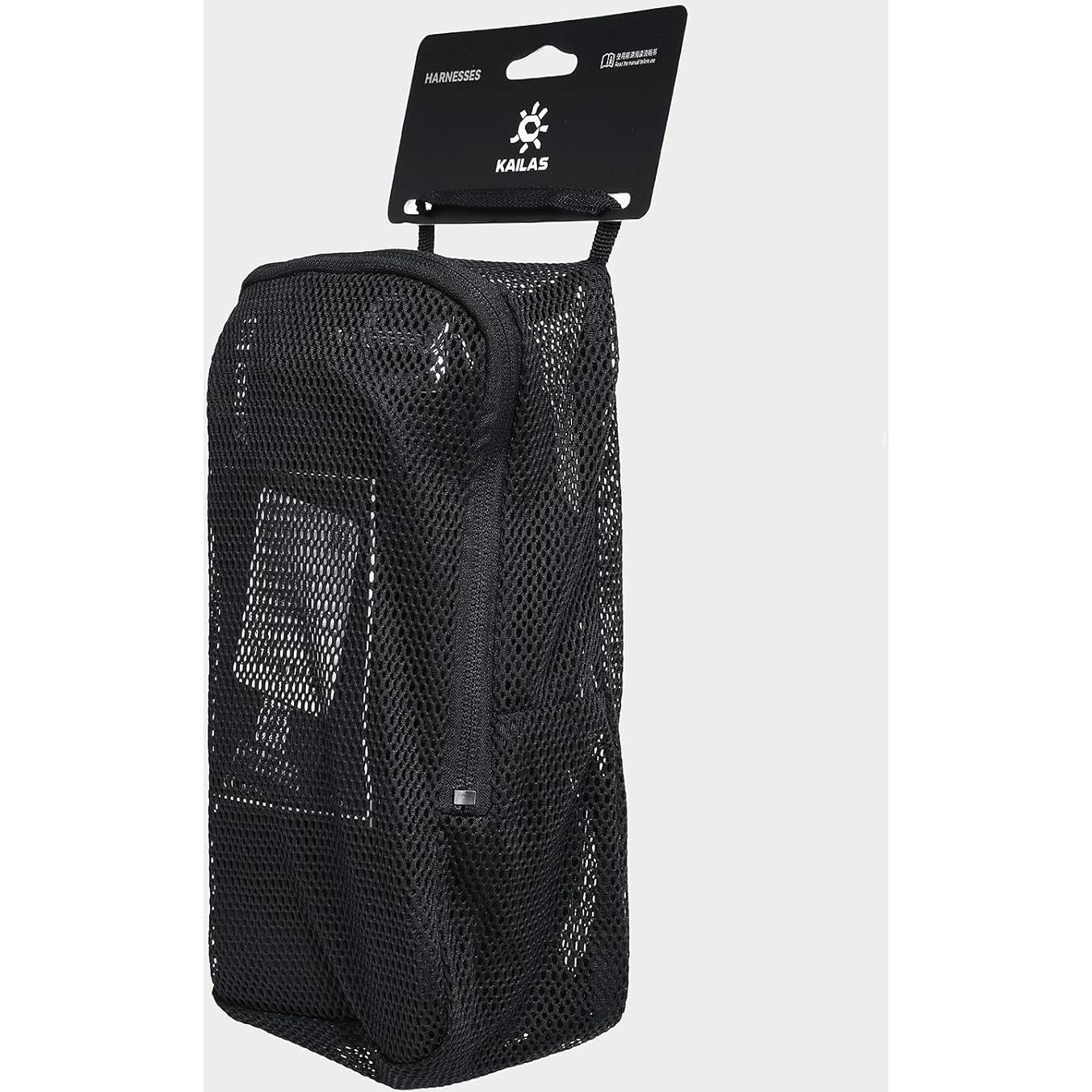 Arnés de Escalada KAILAS Airo Ajustable Negro 340g