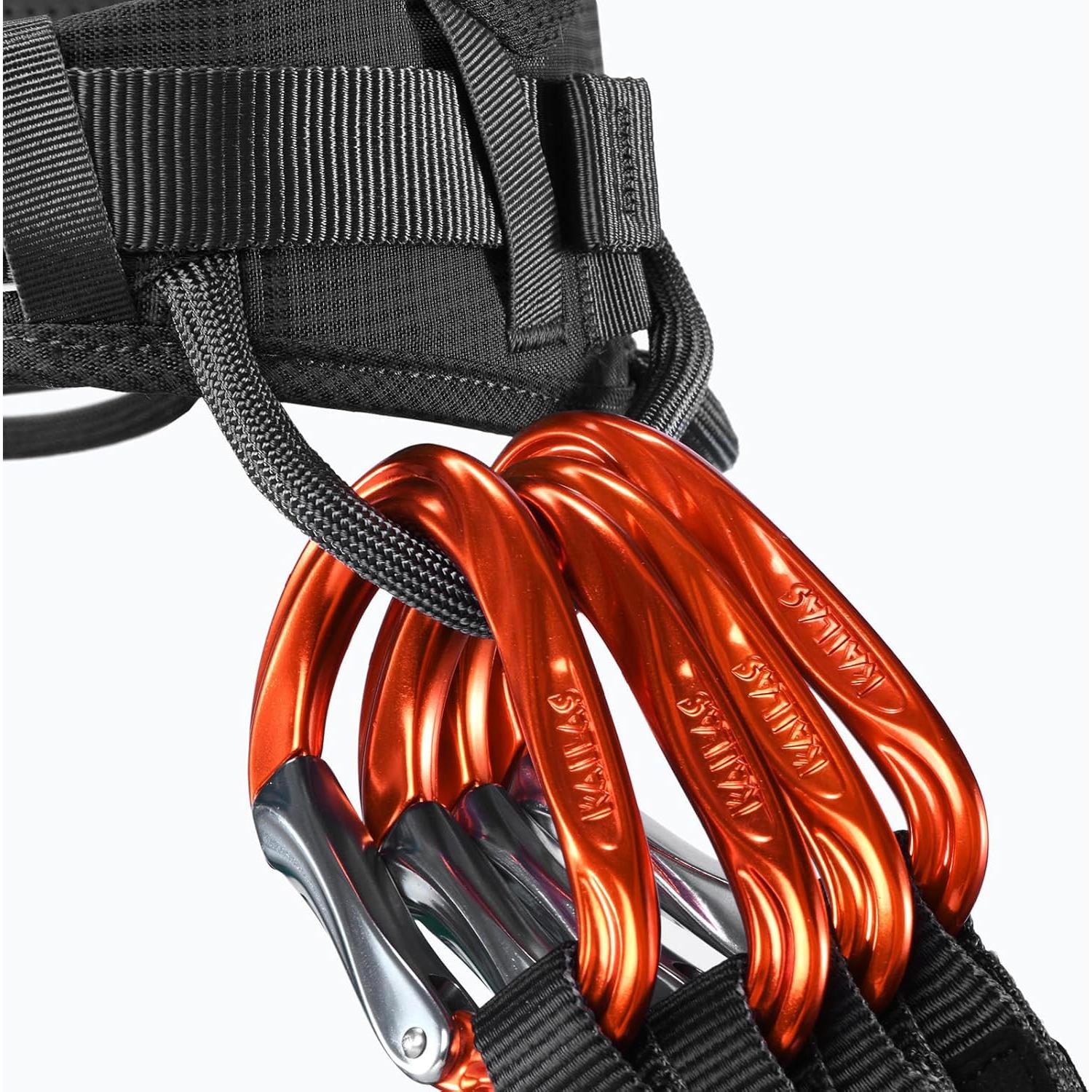 Arnés de Escalada KAILAS Airo Ajustable Negro 340g