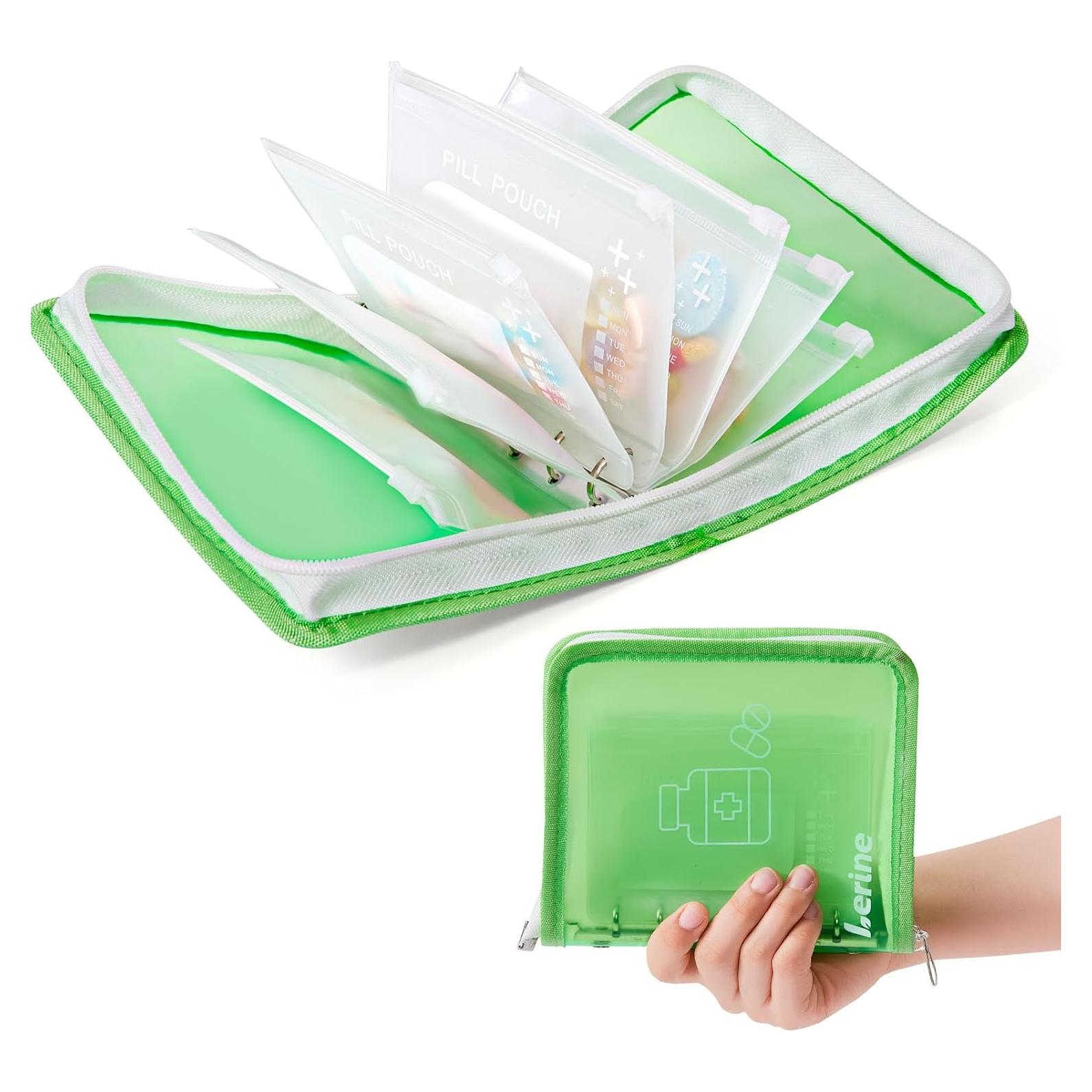 Bolsas de Pastillas Reutilizables Lerine 7 Unidades Verde