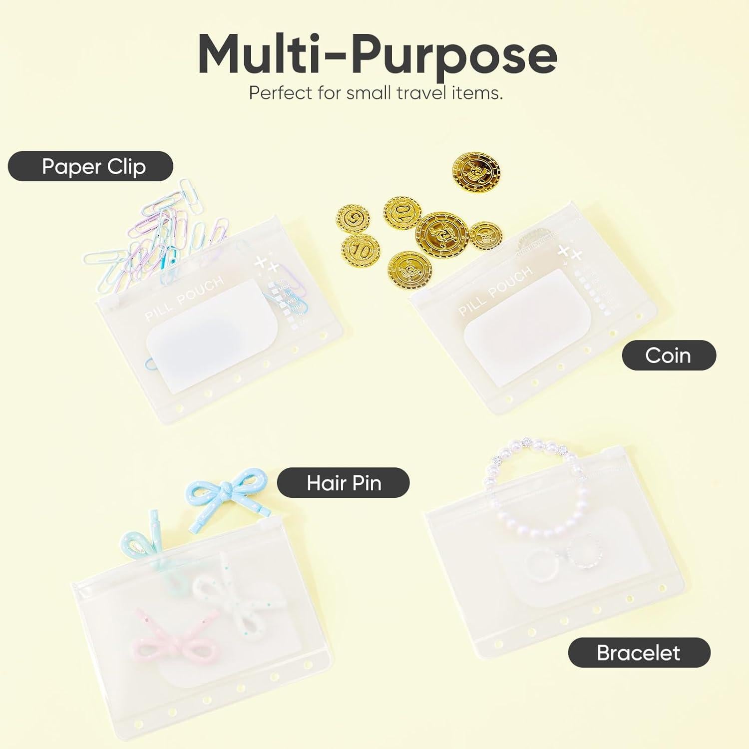 Bolsas de Pastillas Reutilizables Lerine 7 Unidades Verde