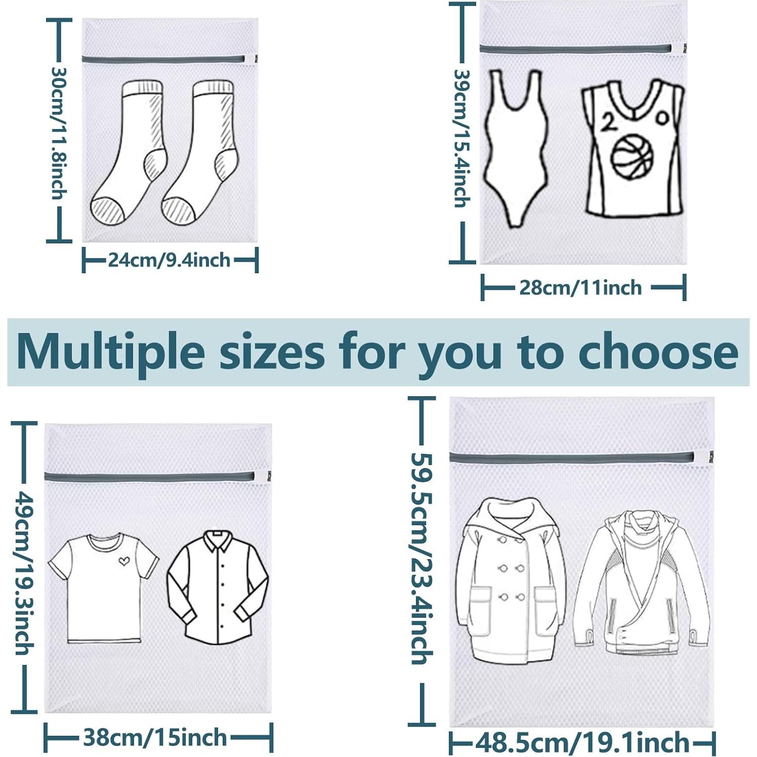 Bolsa de Lavandería de Malla Rotema - 2 Unidades 39.1x27.9cm