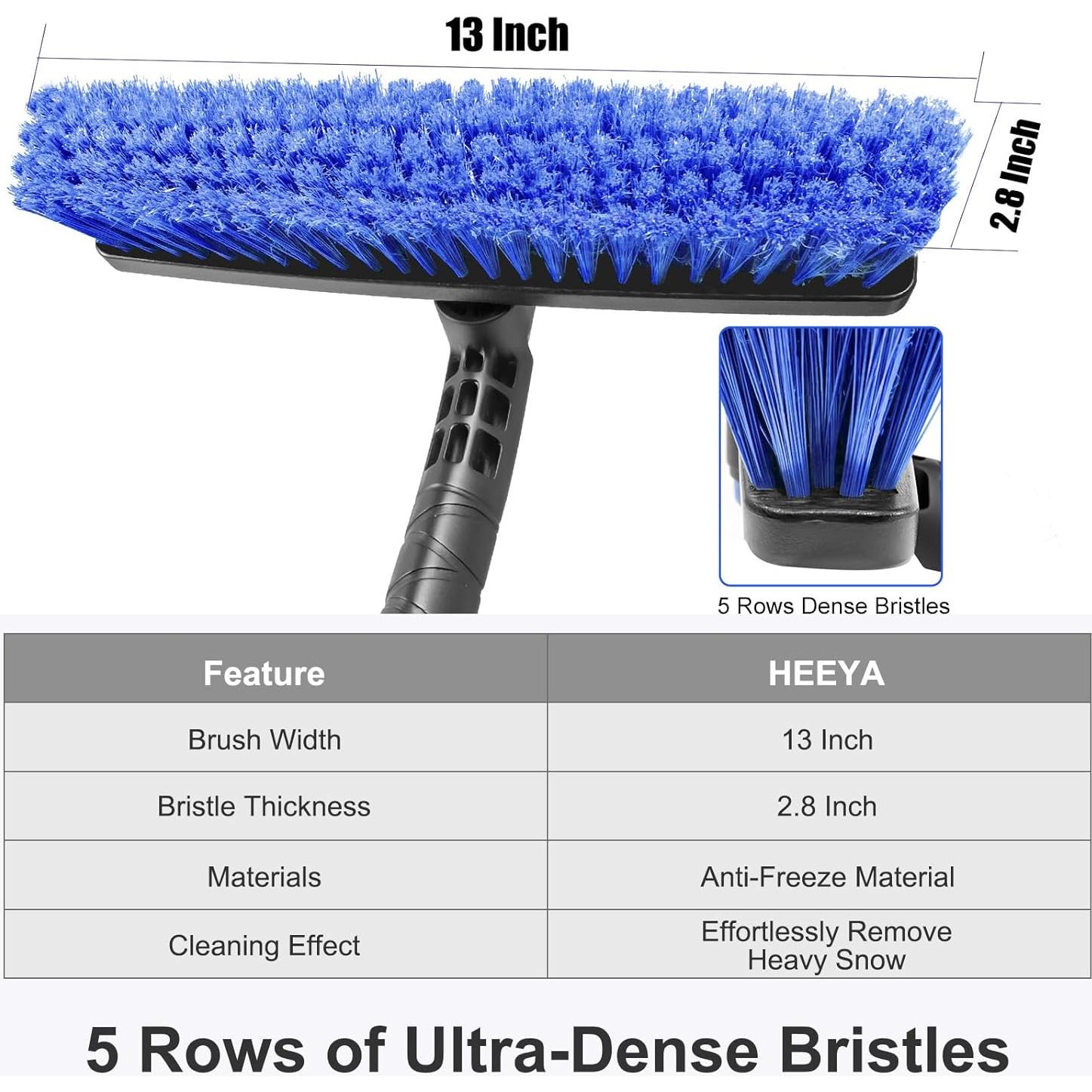 Cepillo de Nieve HEEYA 121.92 cm con Raspador de Hielo - Azul