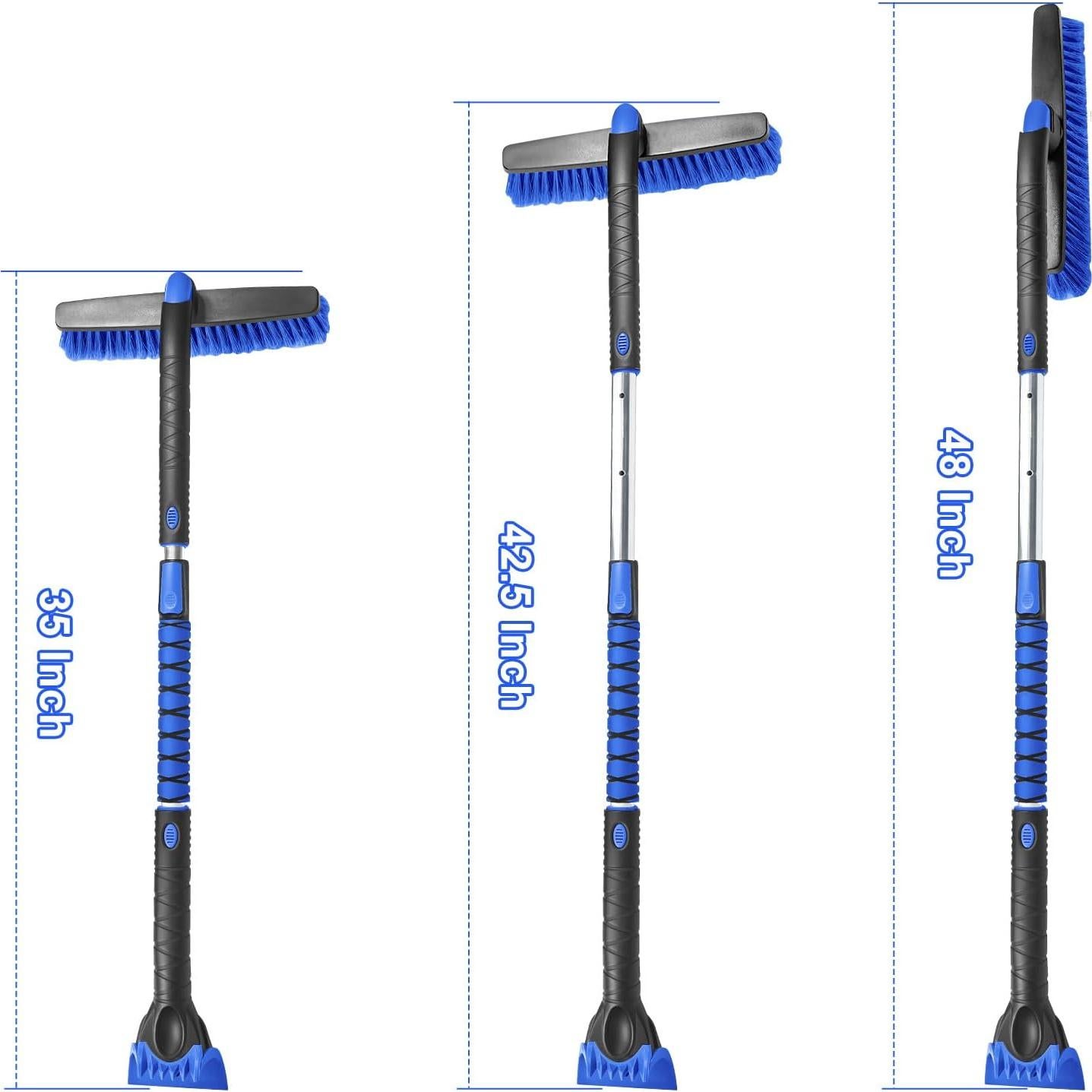 Cepillo de Nieve HEEYA 121.92 cm con Raspador de Hielo - Azul