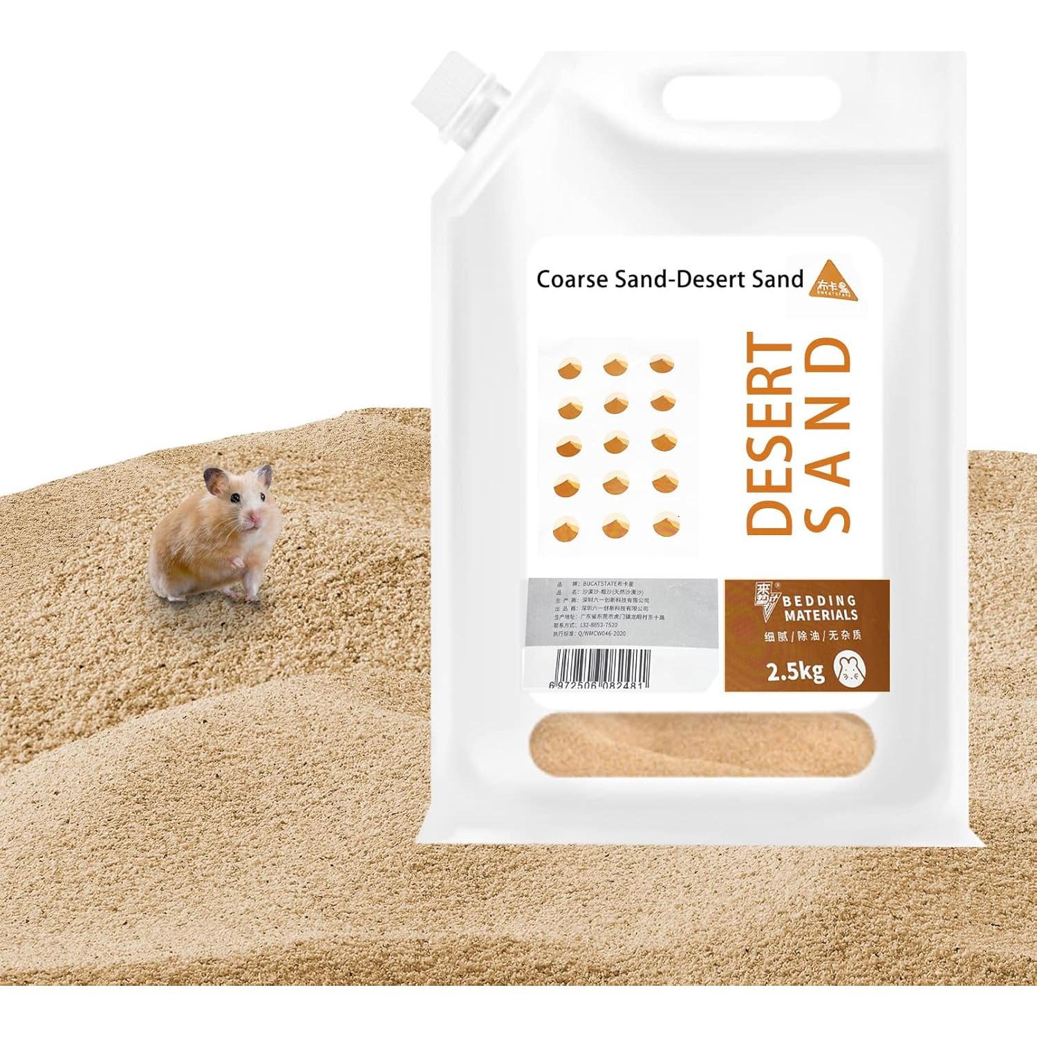 Arena de Baño para Hámster Tfwadmx 2.5kg Sin Polvo