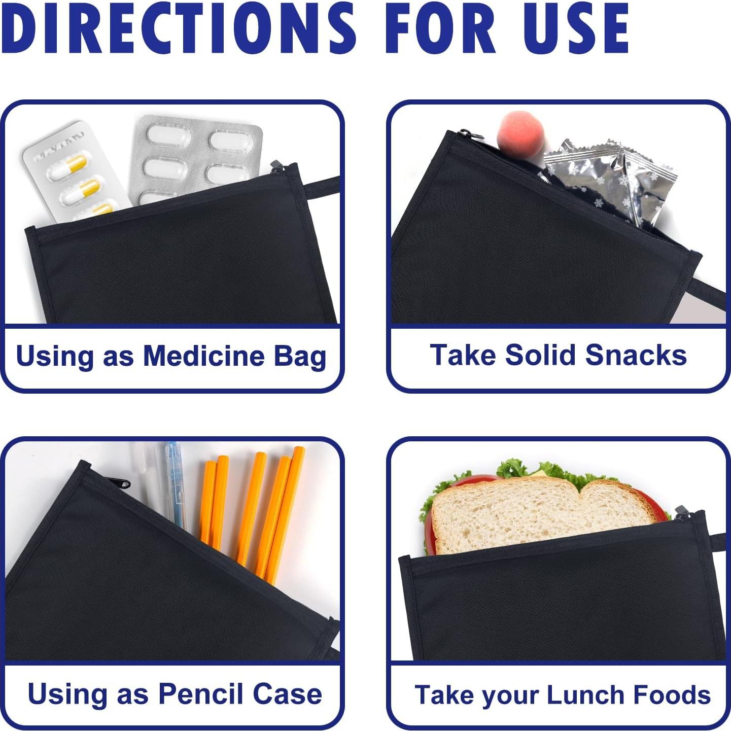 Juego de 2 Bolsas Reutilizables Moyad para Sándwich Aisladas