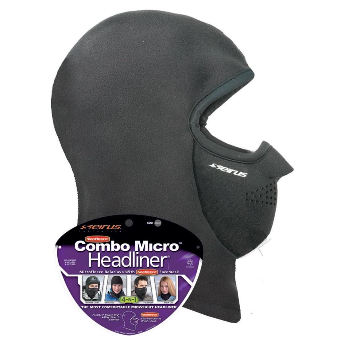 Pasamontañas Seirus Innovation 2223 para Hombres - Negro