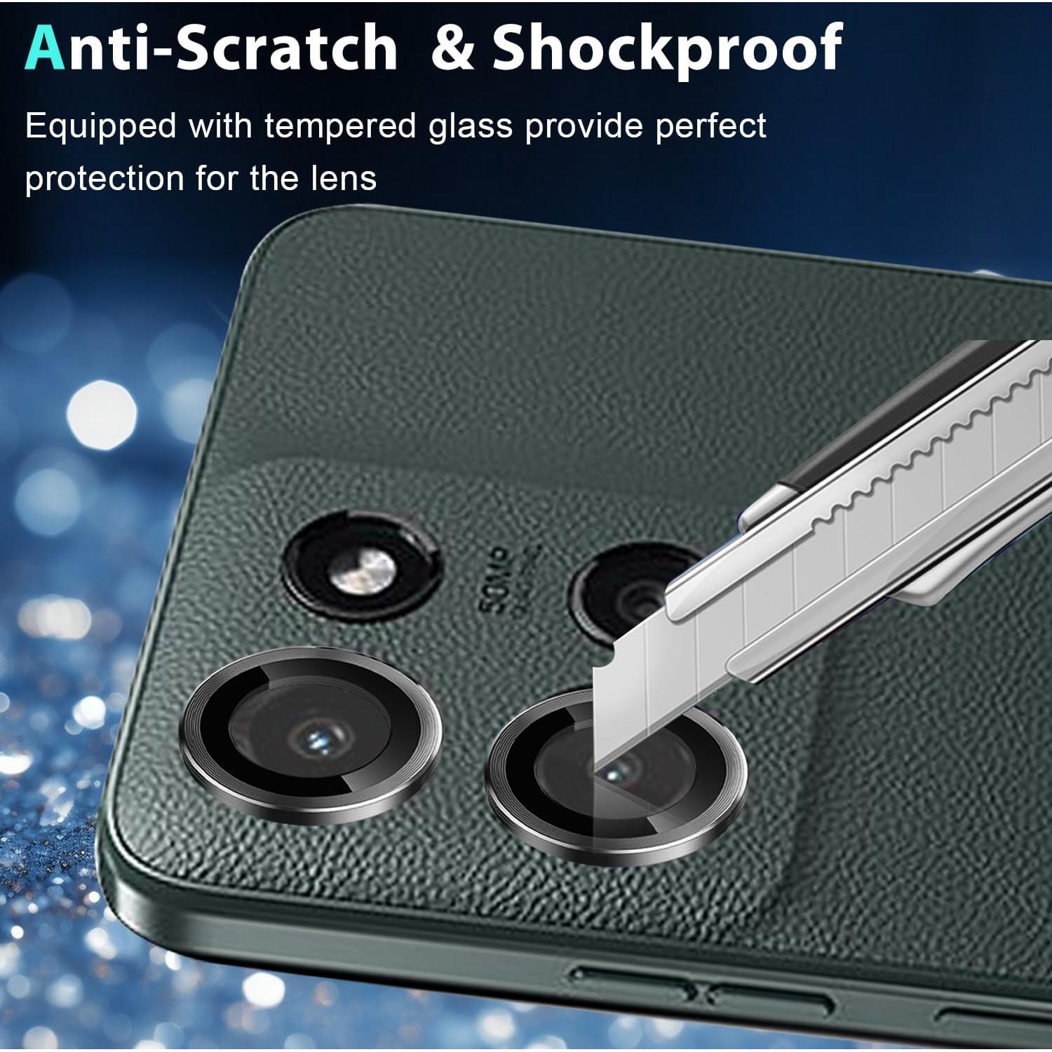 Protector de Lente de Cámara Zeking para Moto G (2025) 9H