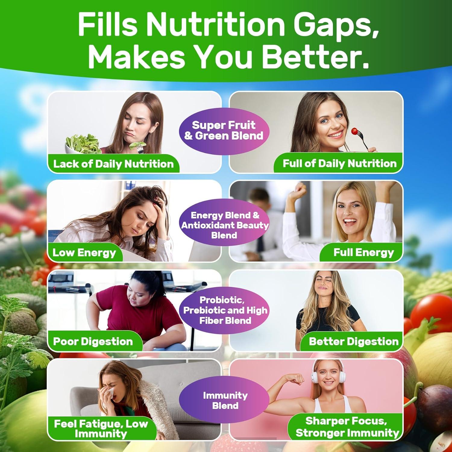 Gomitas Super Verdes NextDia 60 Unidades - Espirulina y Clorela