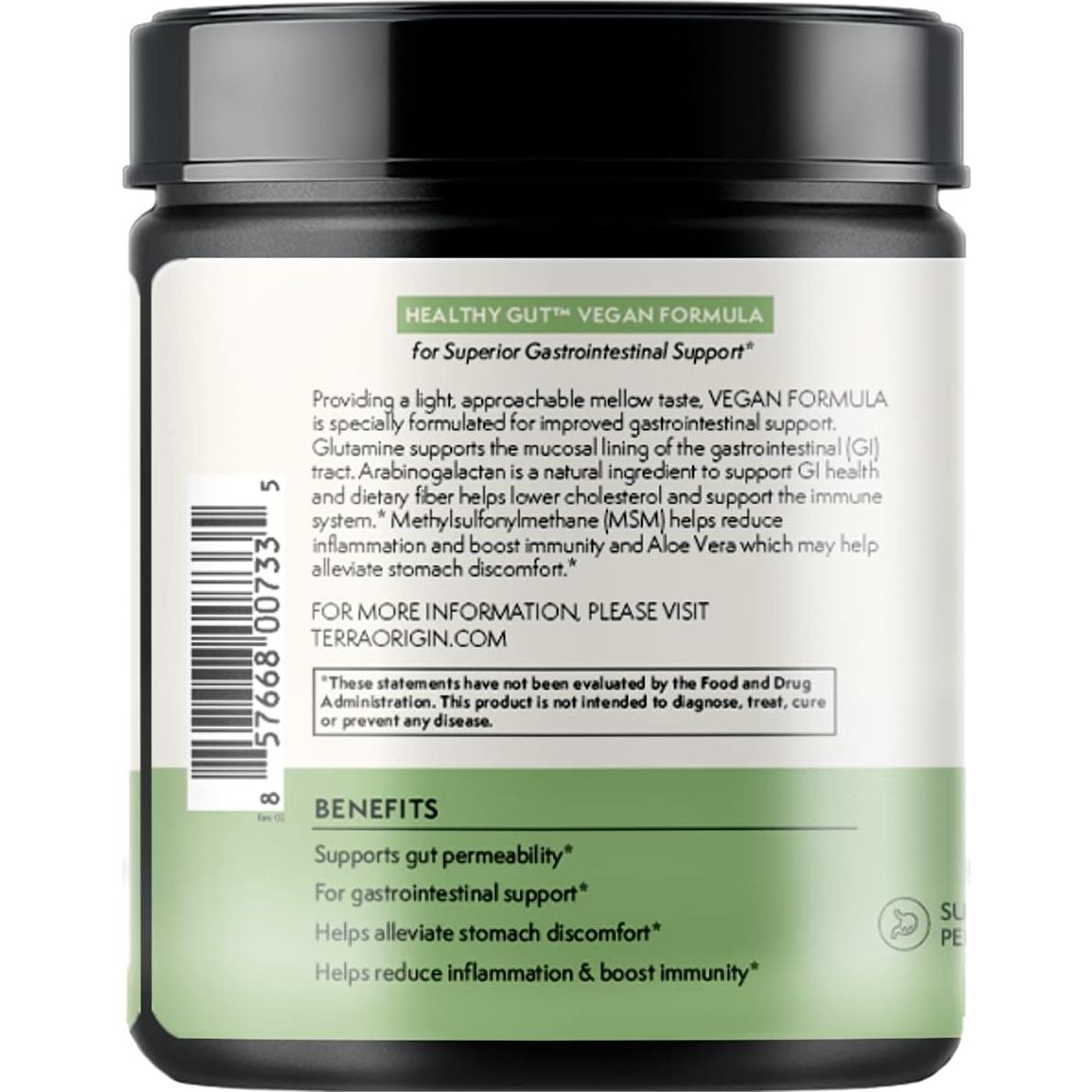 Fórmula Vegana Intestino Saludable Terra Origin 246g