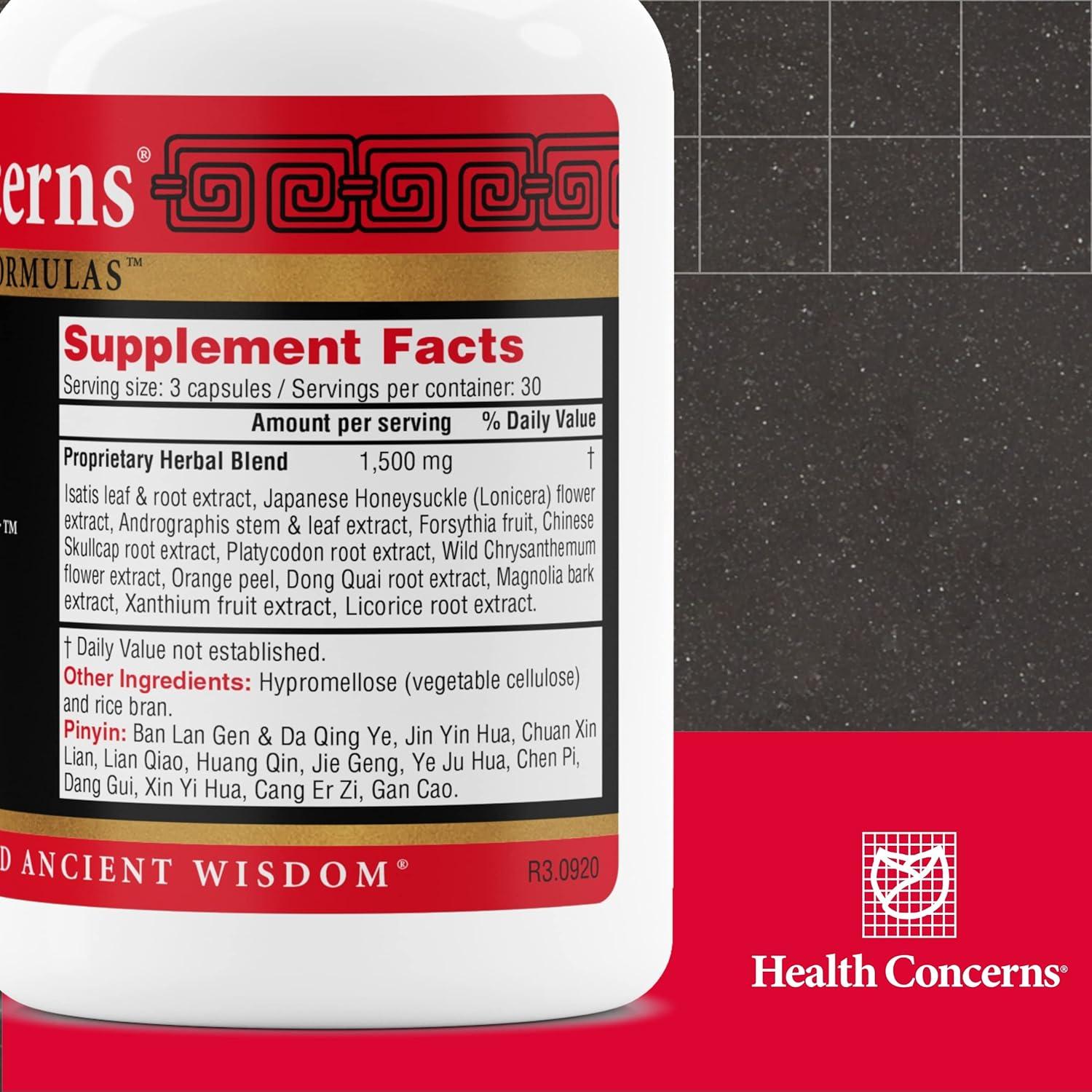 Suplemento Inmunológico Cold Away Health Concerns 90 Cápsulas