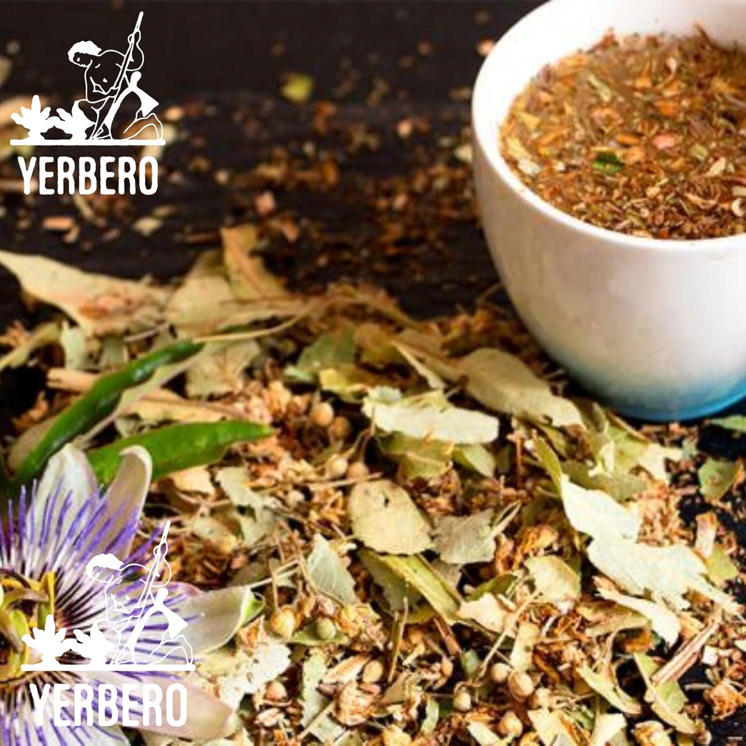 Té Herbal de Pasiflora Yerbero 100g - 100% Natural y Sin OGM