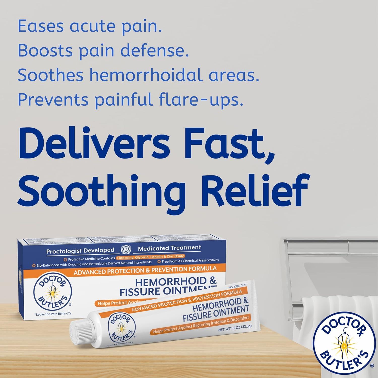 Ungüento Avanzado Doctor Butler para Hemorroides 42.5 g