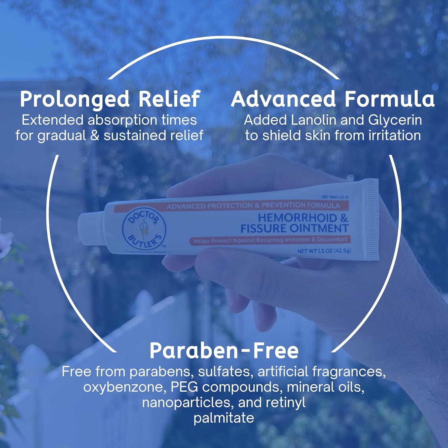 Ungüento Avanzado Doctor Butler para Hemorroides 42.5 g