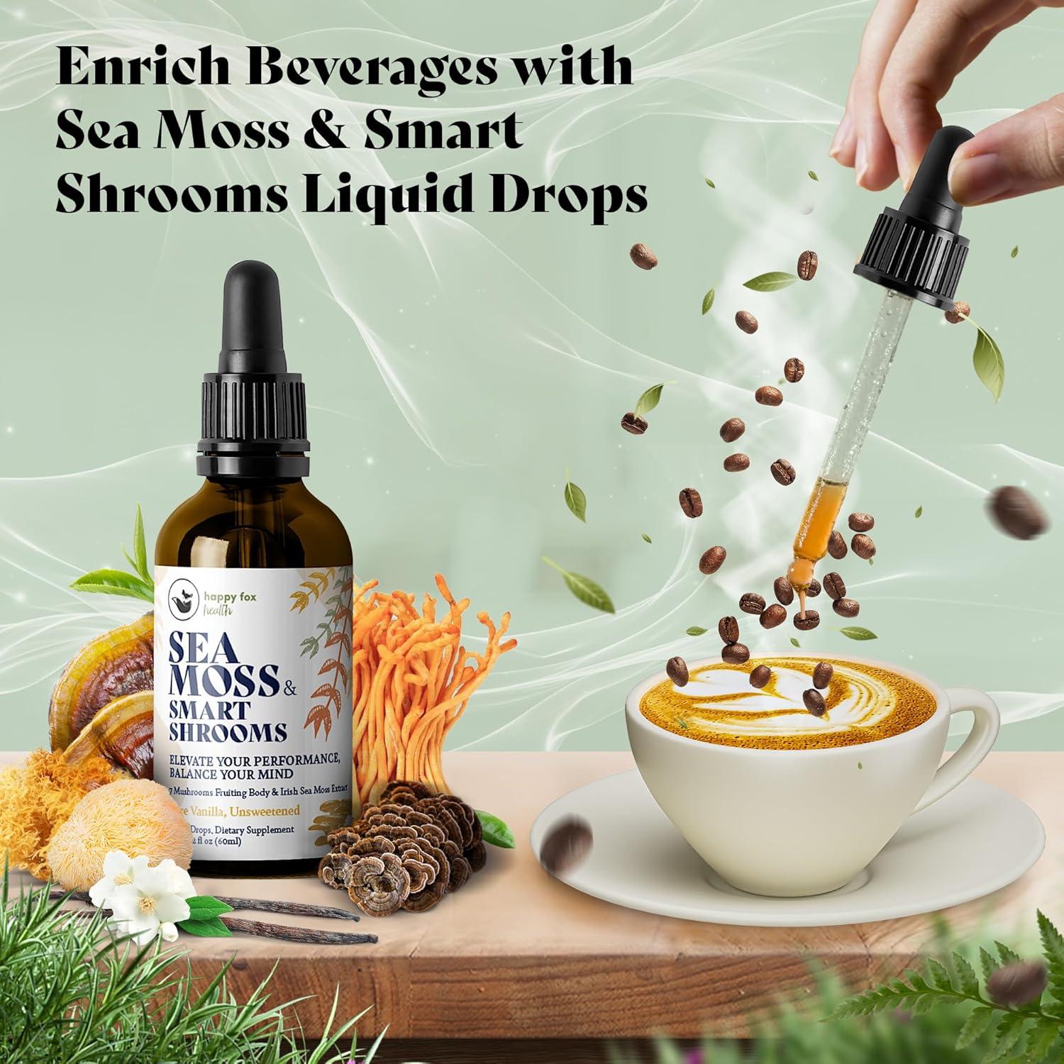 Gotas Líquidas de Musgo Marino Irlandés Happy Fox 132g