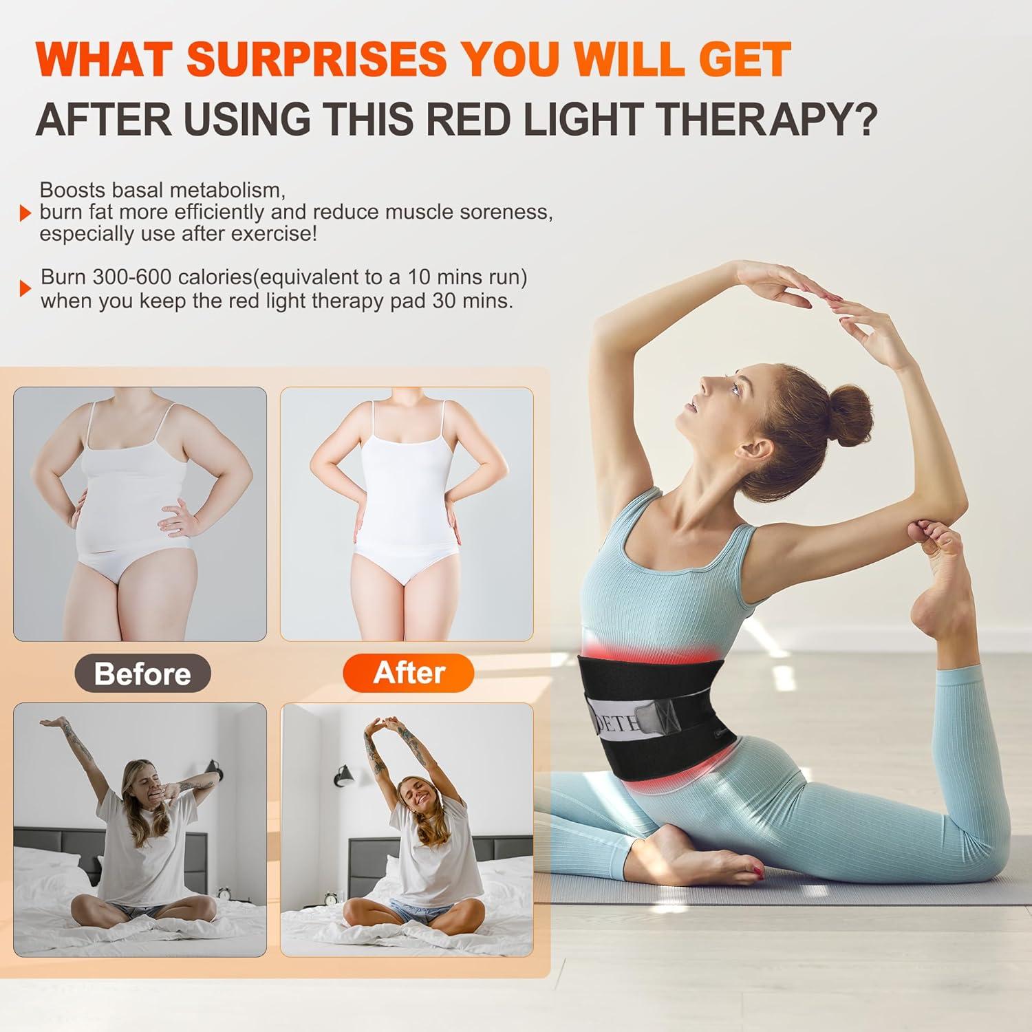 Almohadilla de Terapia de Luz Roja Pedete 61x30cm Infrarroja