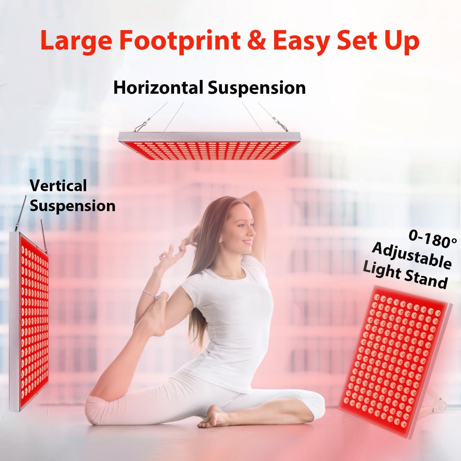 Dispositivo de Terapia de Luz Roja LED Skyalxy 660nm 850nm