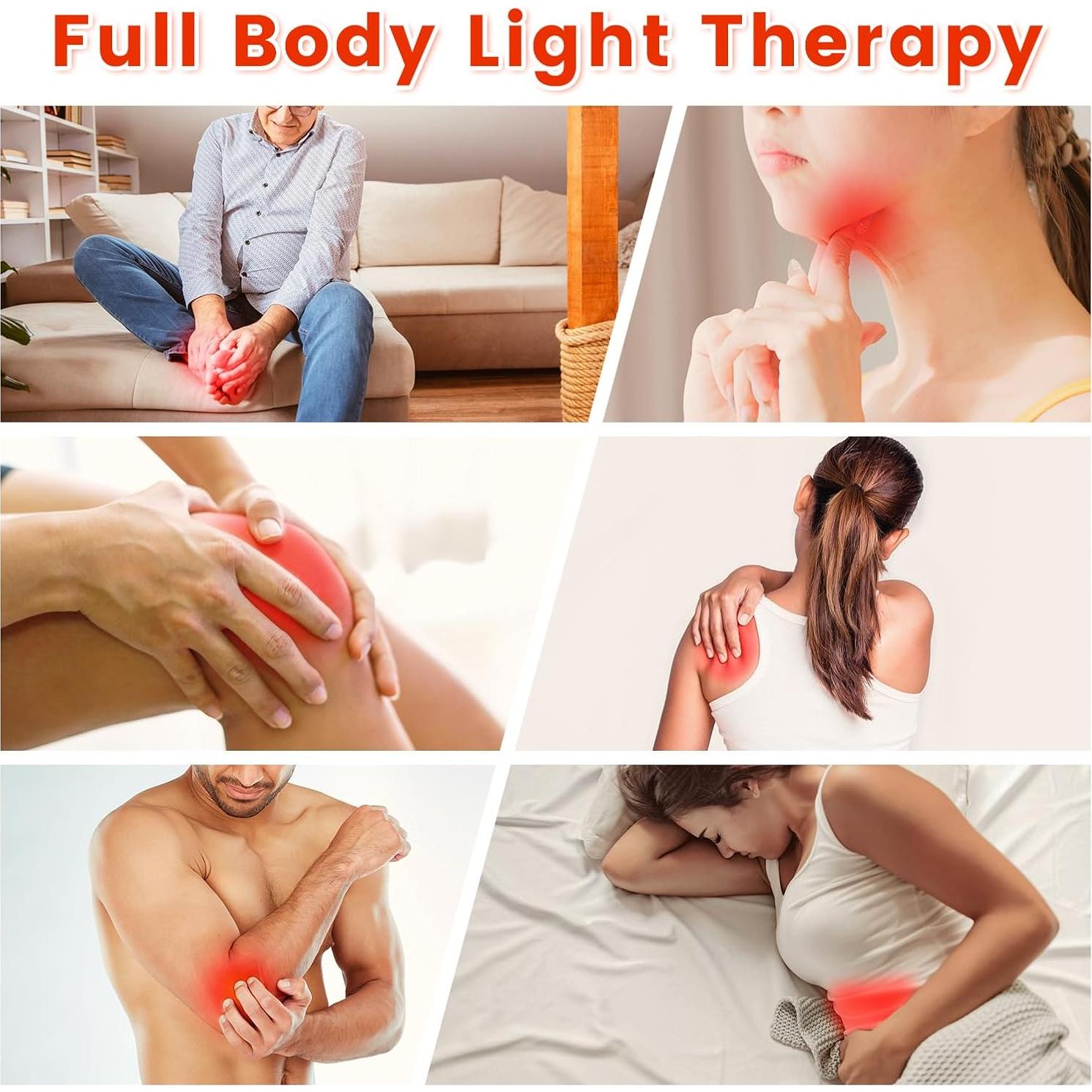 Cinturón de Terapia de Luz Roja Viconor 15W para Cuerpo