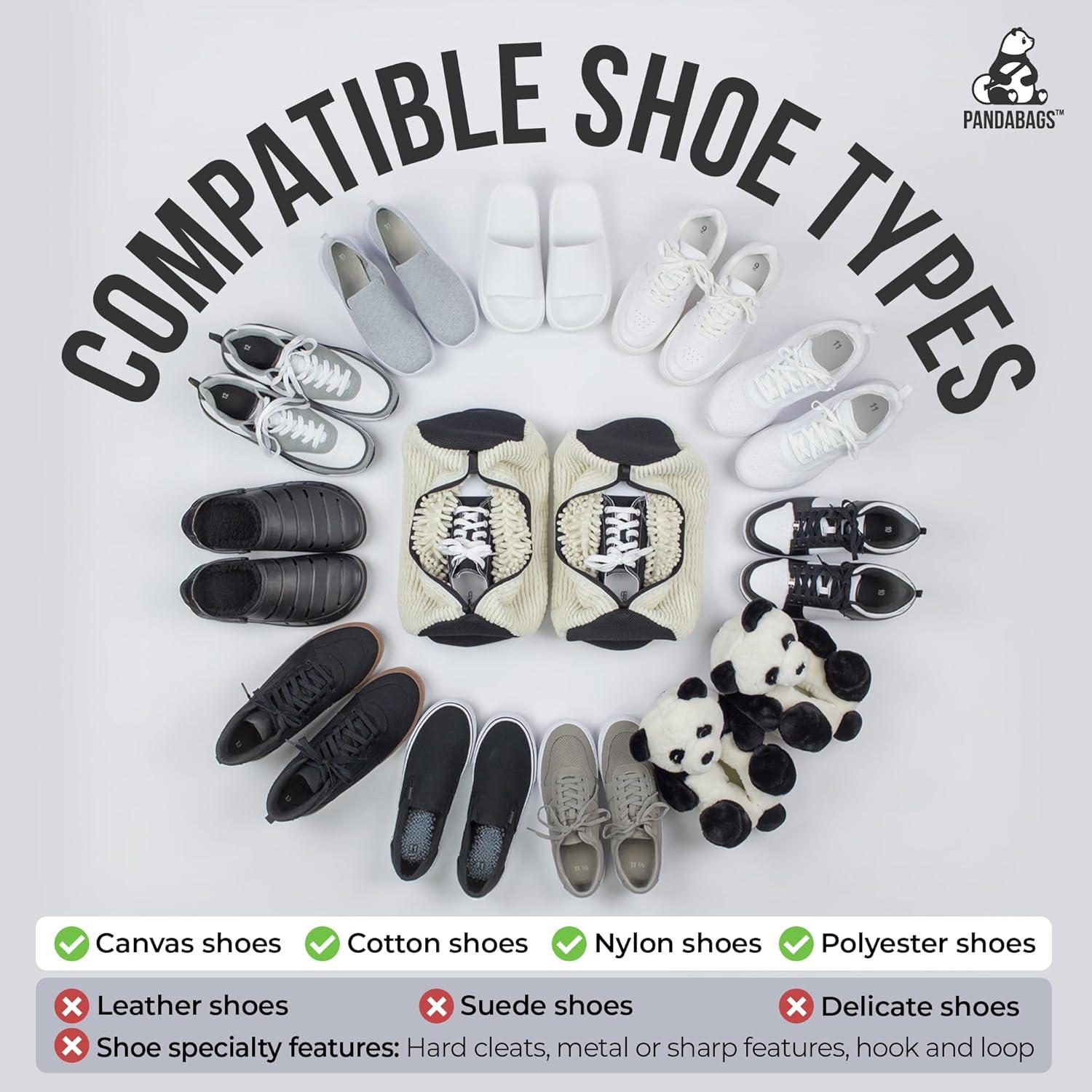 Bolsa de Lavado de Zapatos XL Clovergrade 2-Pack Reutilizable