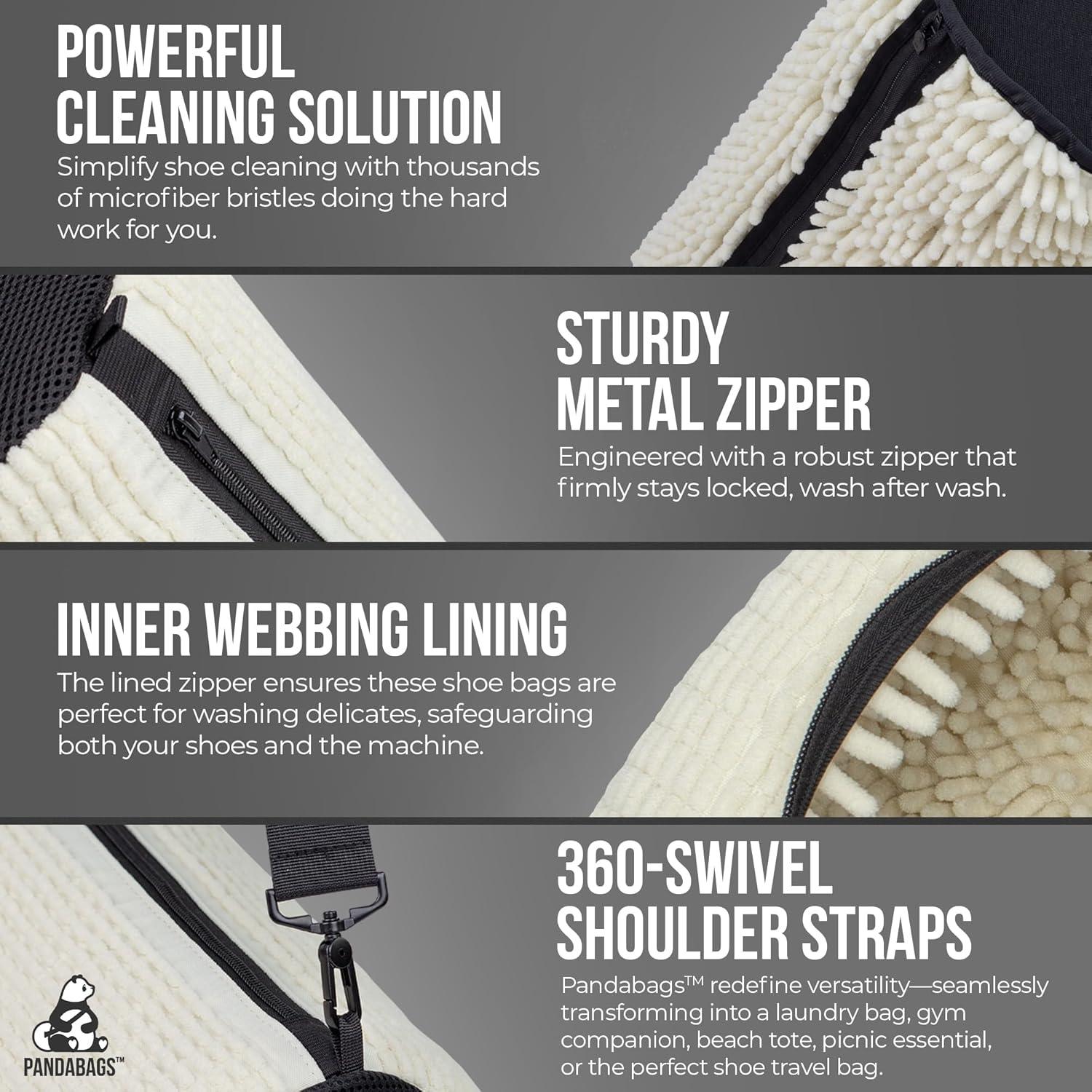 Bolsa de Lavado de Zapatos XL Clovergrade 2-Pack Reutilizable