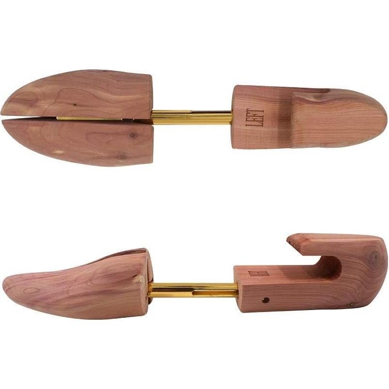 Árboles para zapatos de cedro rojo 2PK para hombres