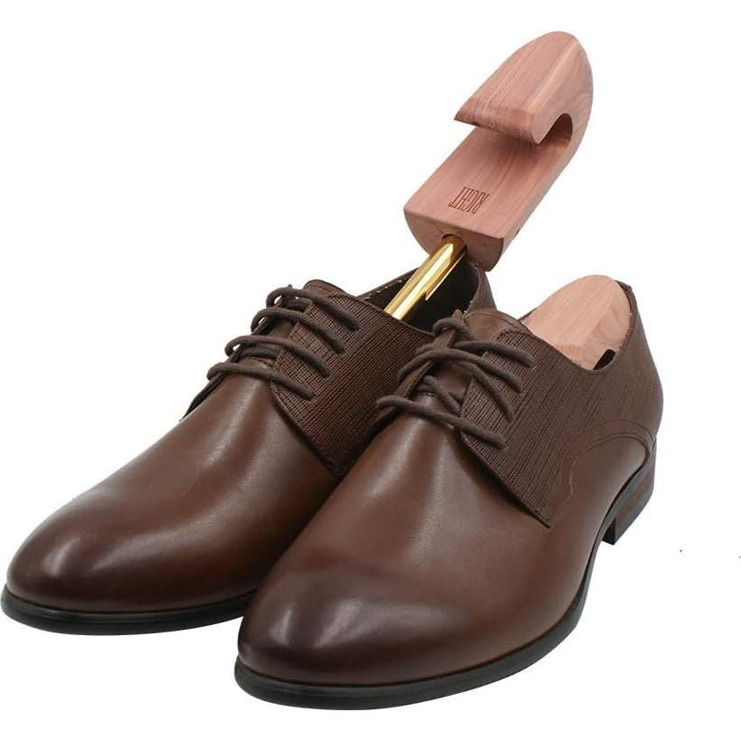 Árboles para zapatos de cedro rojo 2PK para hombres