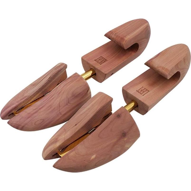 Árboles para zapatos de cedro rojo 2PK para hombres