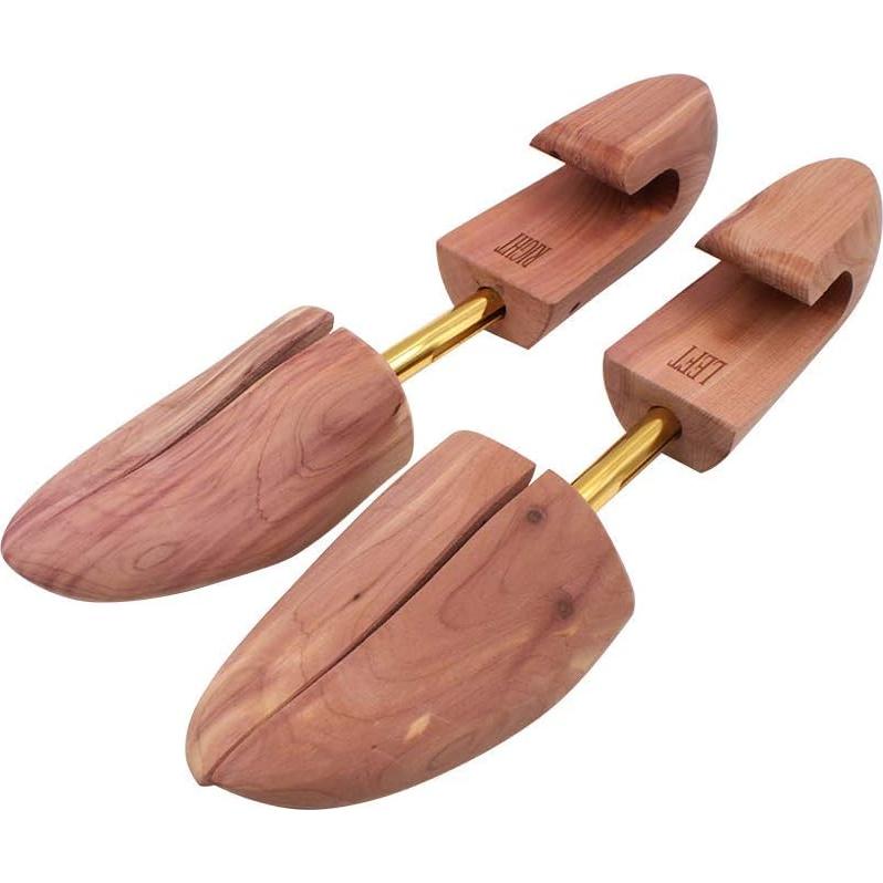 Árboles para zapatos de cedro rojo 2PK para hombres