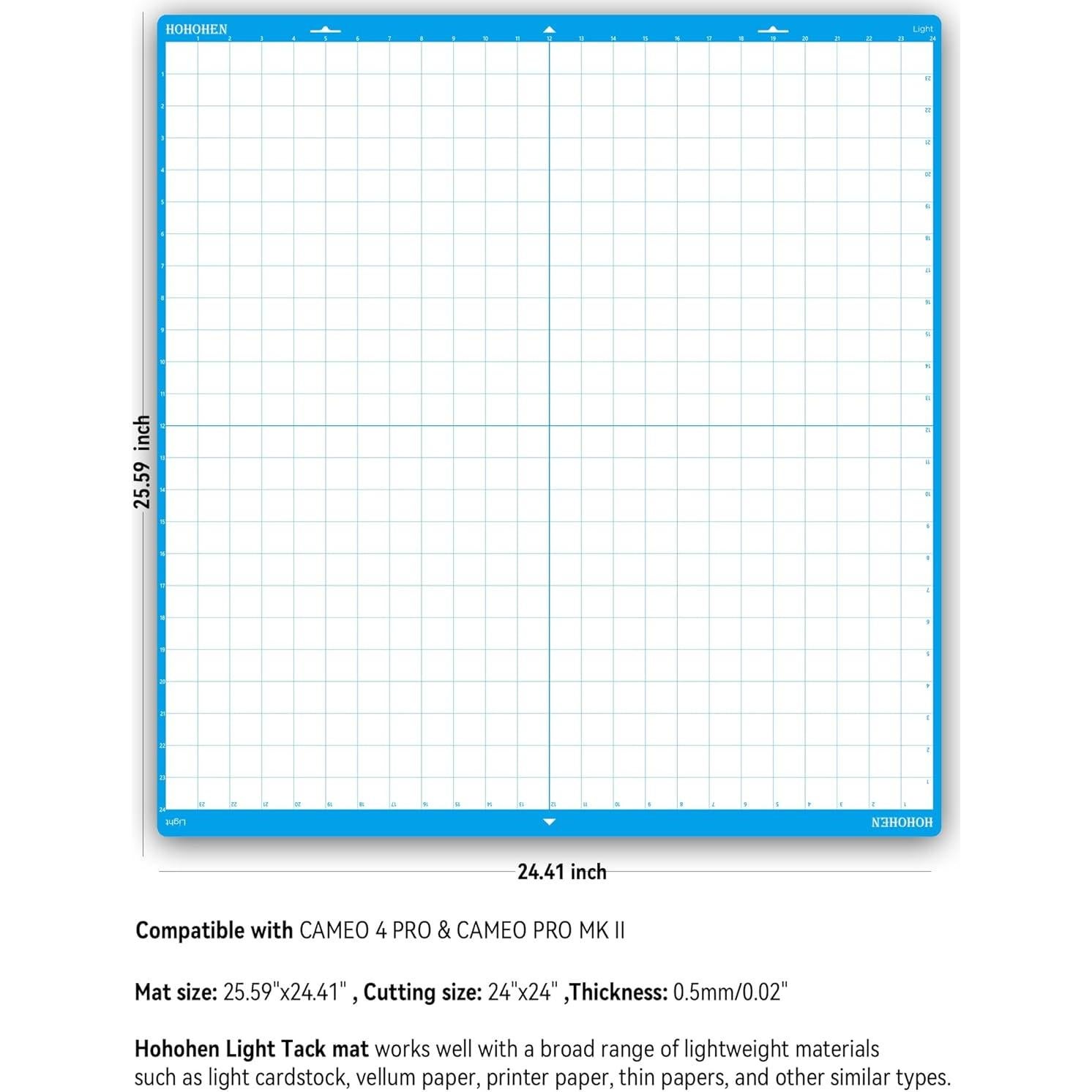 Alfombrillas de Corte Hohohen 61x61 cm Tack Ligero 3 Paquete