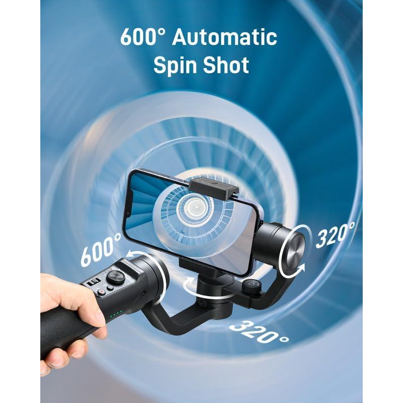 Gimbal Estabilizador Hohem iSteady Mobile Plus 3 Ejes para Smartphone