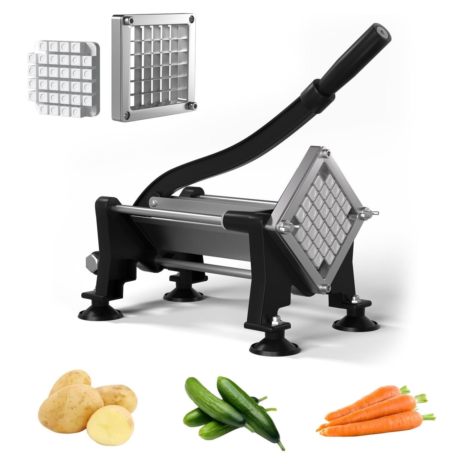 Cortador de Papas Fritas Awgpd Acero Inoxidable 1/2 Pulgada