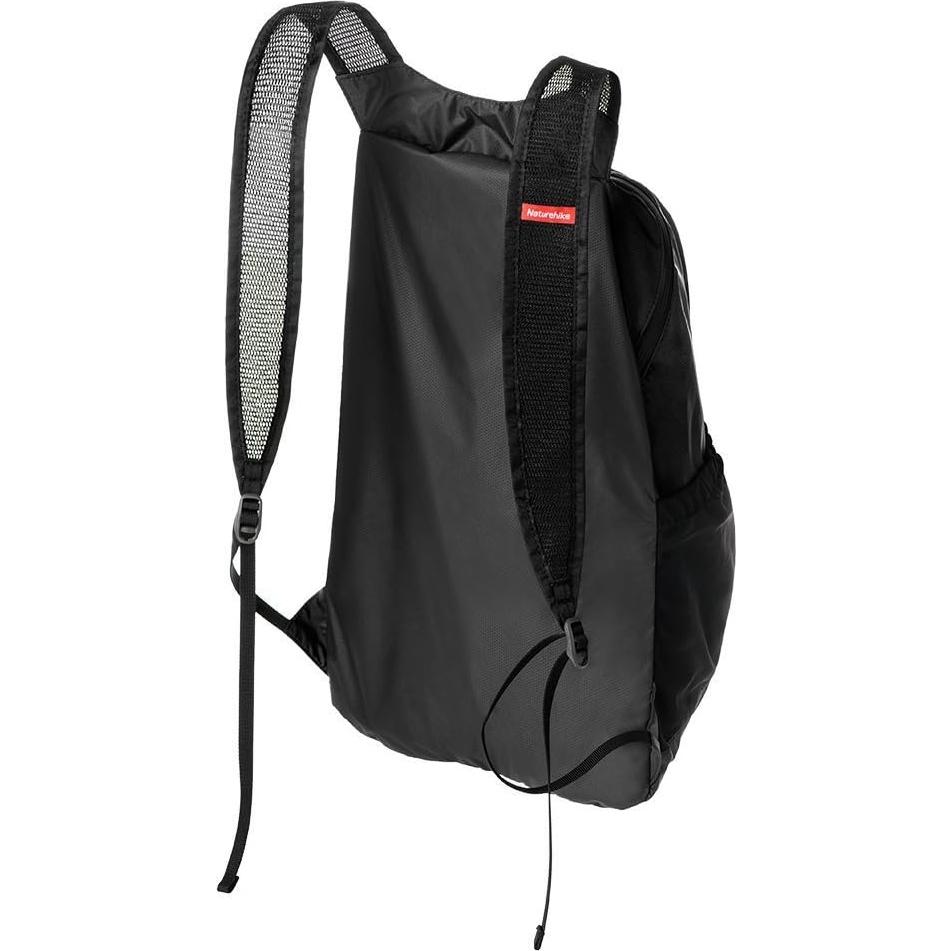 18L Lightweight Hiking Backpack, Waterproof Camping Packable Backpack Ultralight for Travel, Airplane, Small Hiking Daypack for Adults, Black