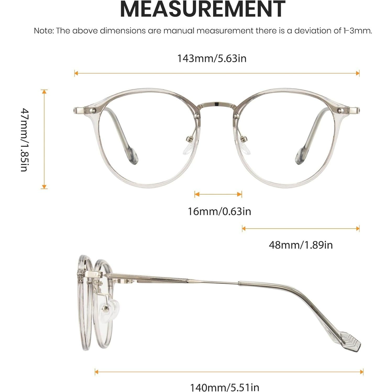 Gafas Fotocromáticas Cyxus UV y Luz Azul para Hombres y Mujeres