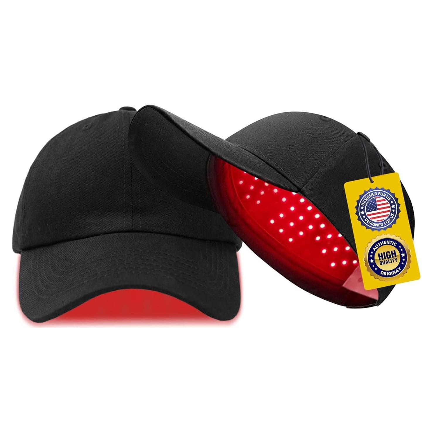 Capucha de Terapia de Luz Roja Inalámbrica Carviki para Crecimiento del Cabello