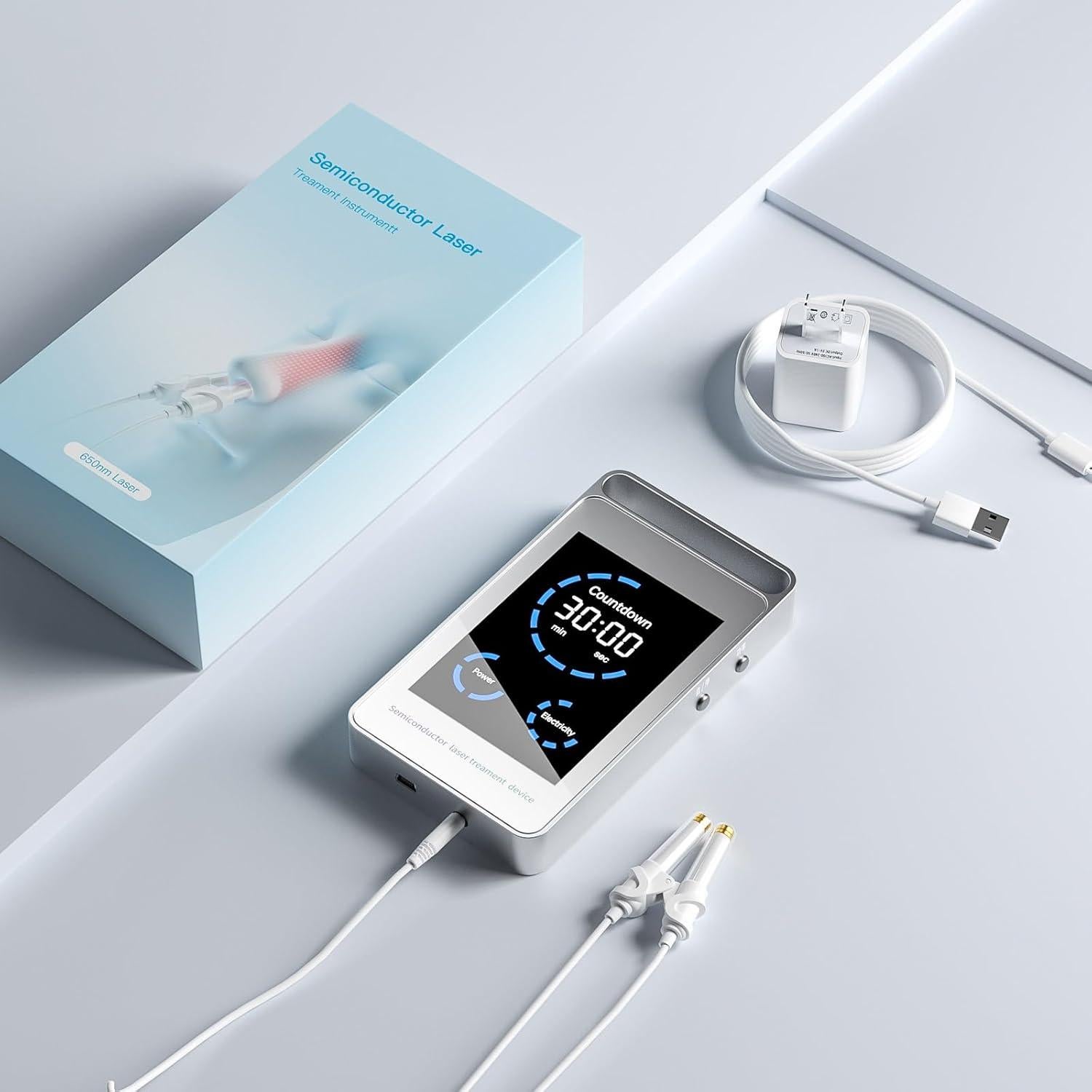 Dispositivo de Terapia de Luz Roja LASEPREHT para Nariz 650nm