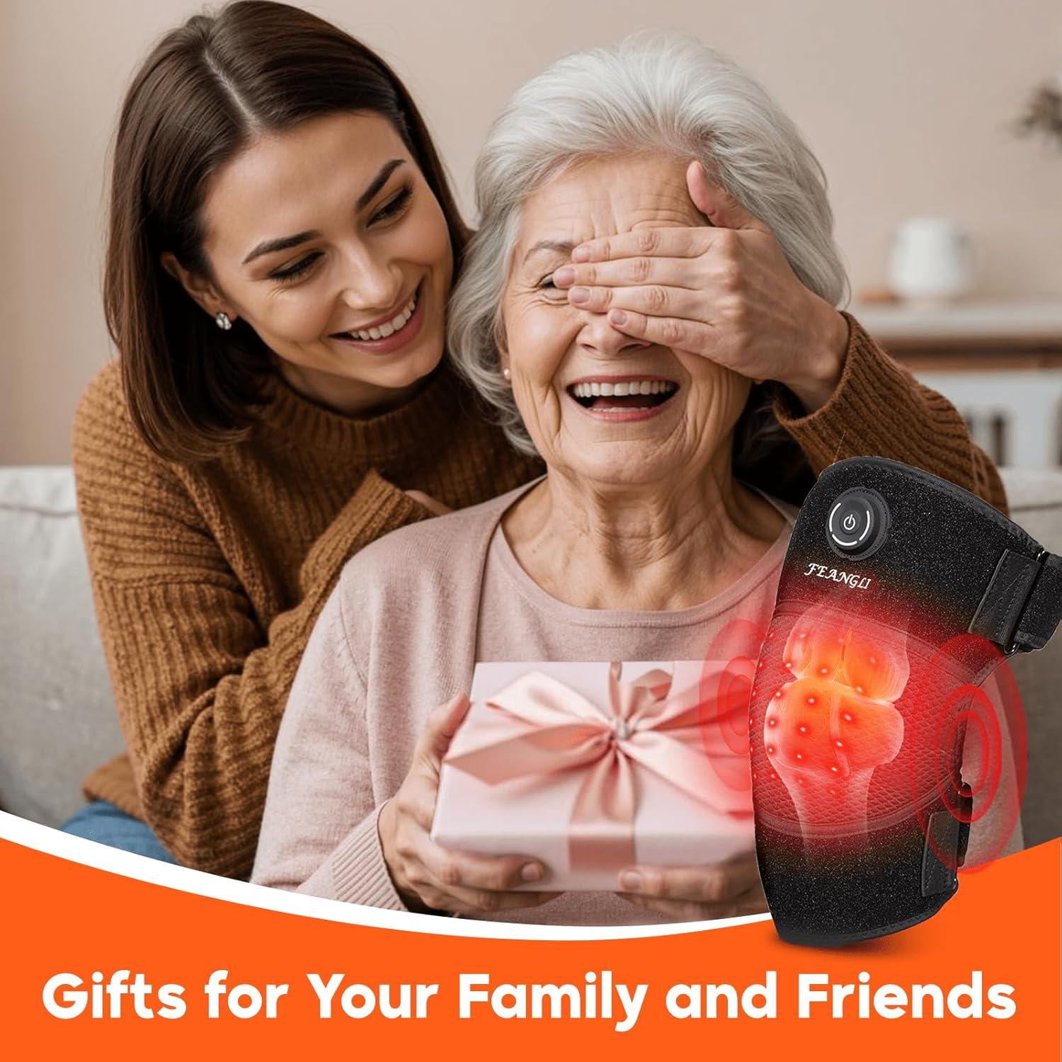 Faja Terapia de Luz Roja Infrarroja Feangli para Rodilla