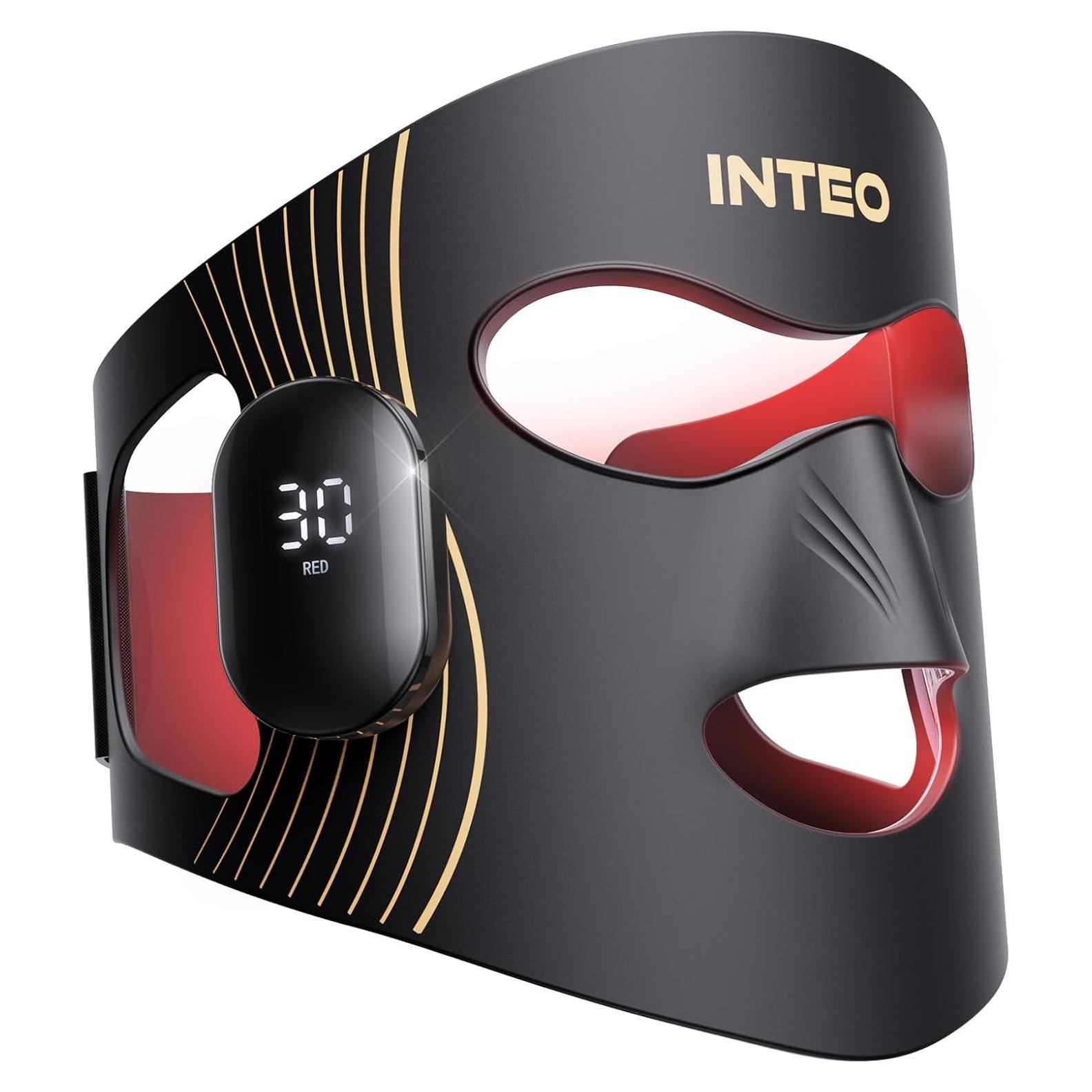 Máscara de Terapia de Luz Roja INTEO 4 Modos LED 850nm