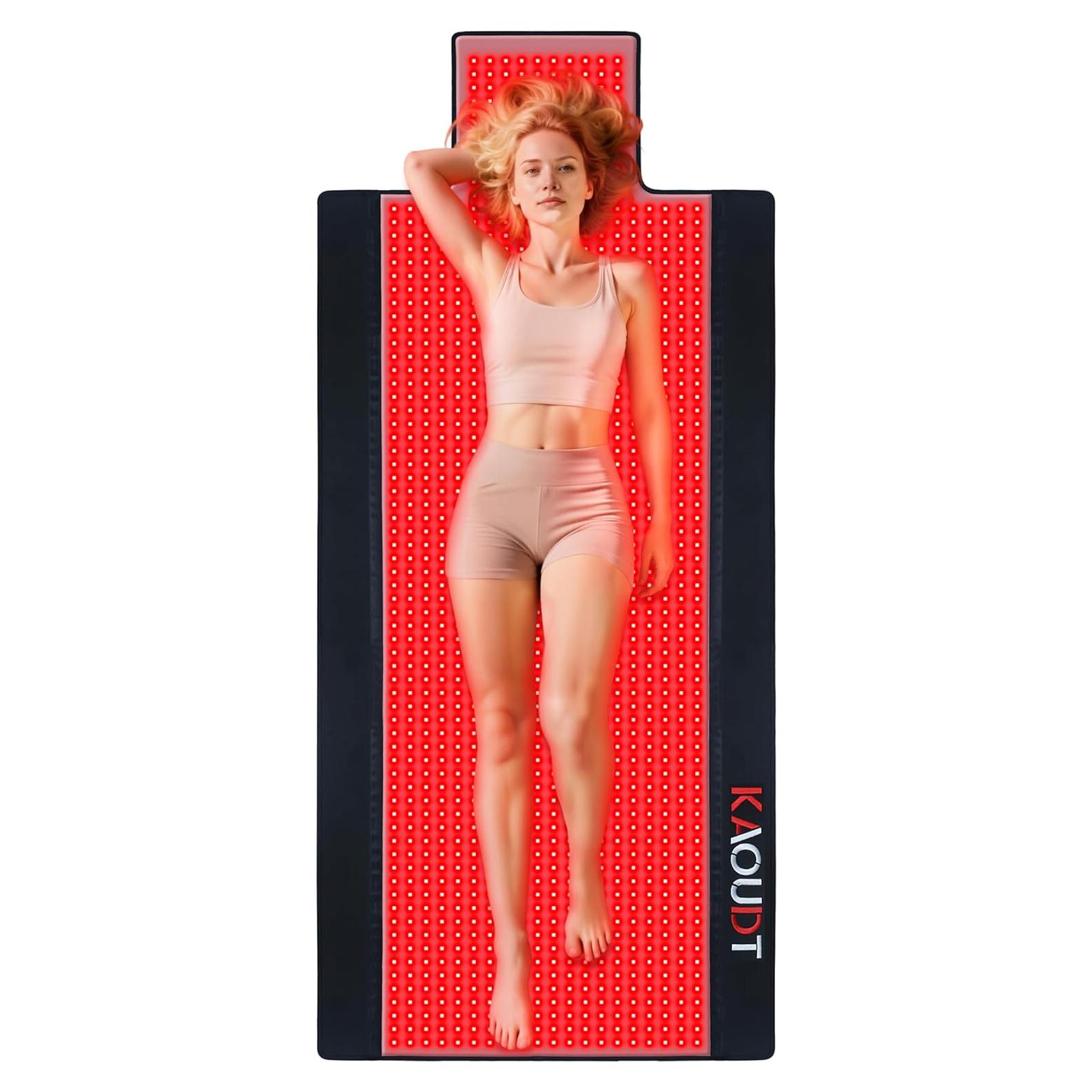 Almohadilla de Terapia de Luz Roja Kaoudt 187 x 84 cm 1370 LEDs
