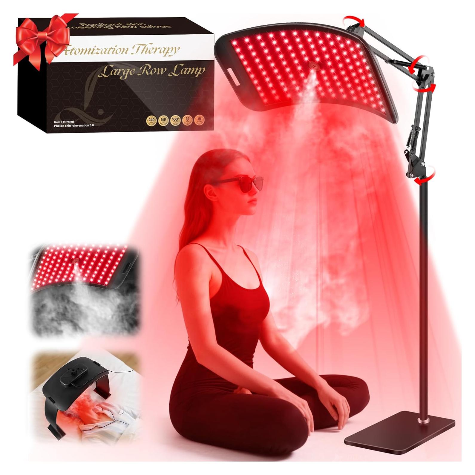 Terapia de Luz Roja ZUOHE con Nebulización de Oxígeno 660nm 850nm