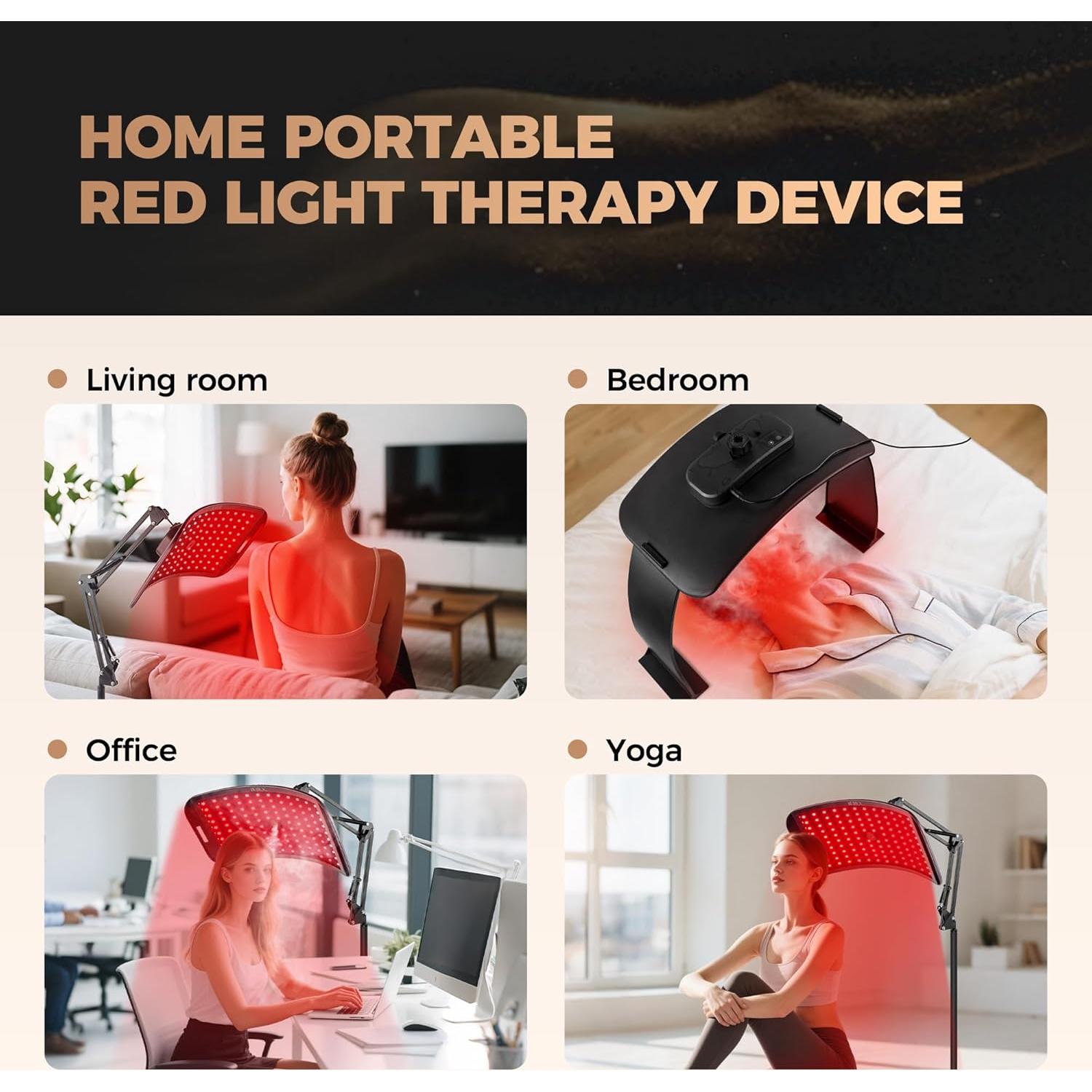 Terapia de Luz Roja ZUOHE con Nebulización de Oxígeno 660nm 850nm