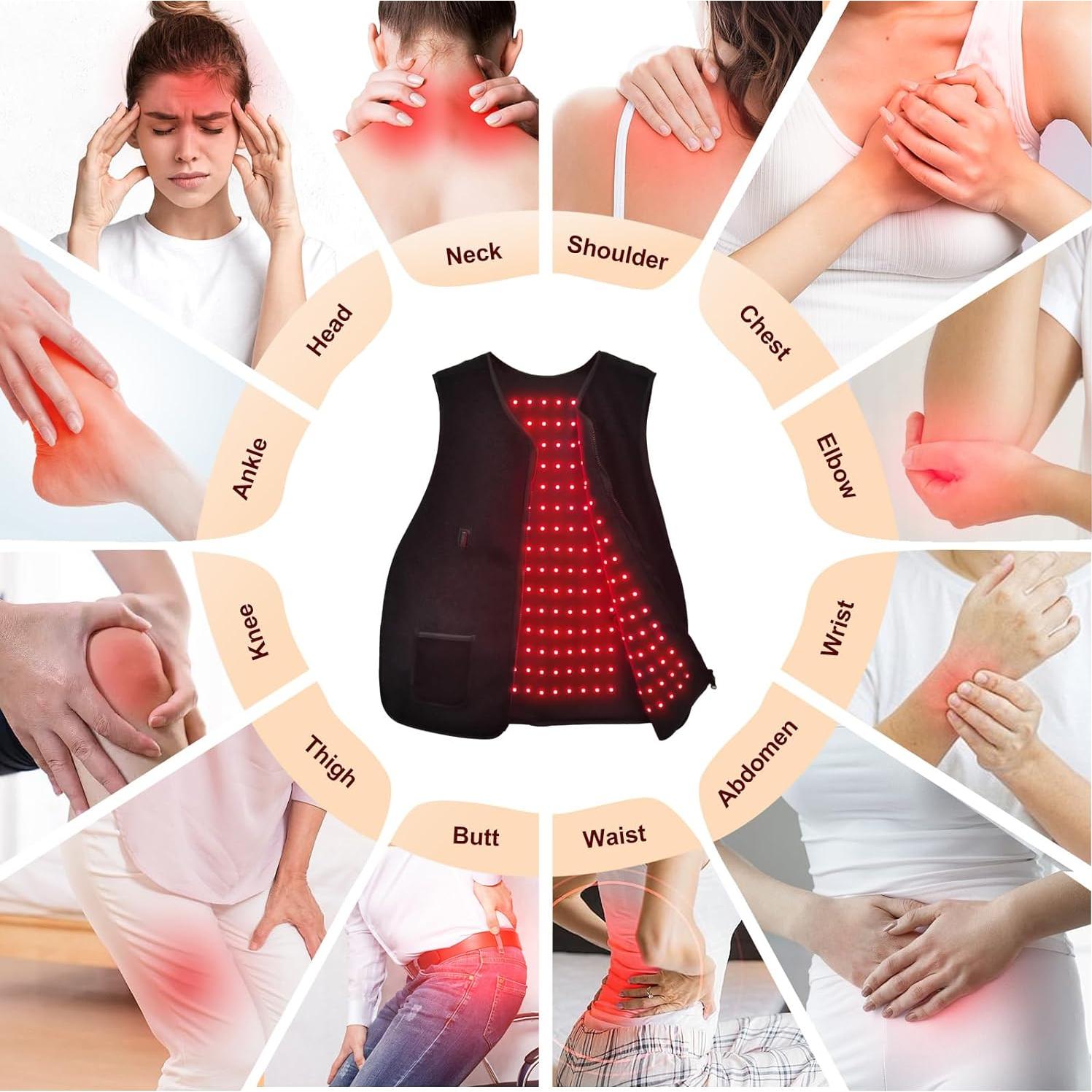 Terapia de Luz Roja Dowceivm 67.8x50cm 315 LEDs Alivio Dolor