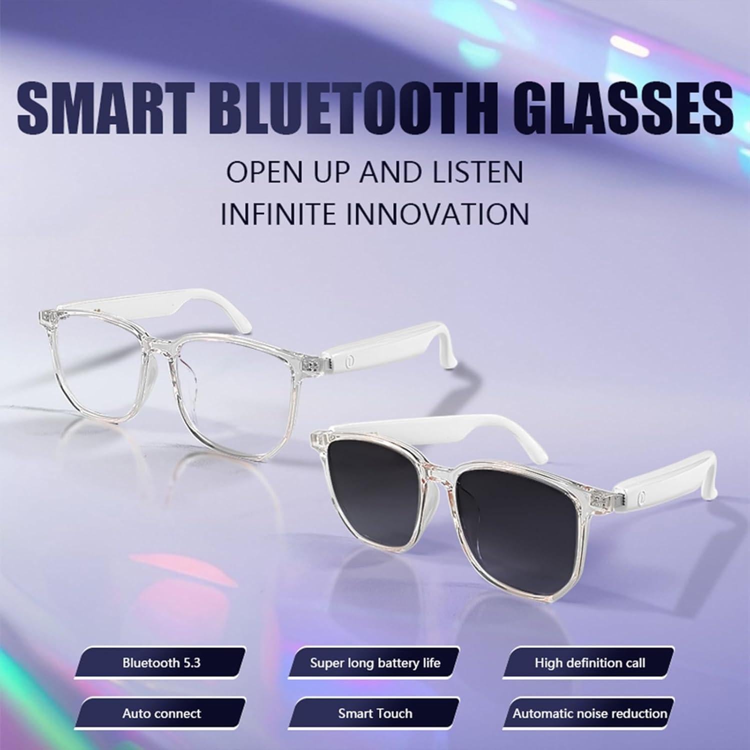 Gafas Inteligentes SRICH con Traducción 144 Idiomas y Bluetooth