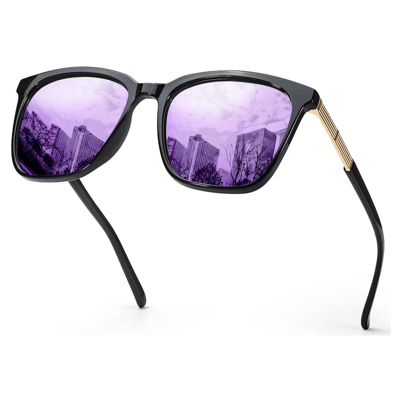 Gafas de sol cuadradas SIPHEW para mujeres UV400 54mm