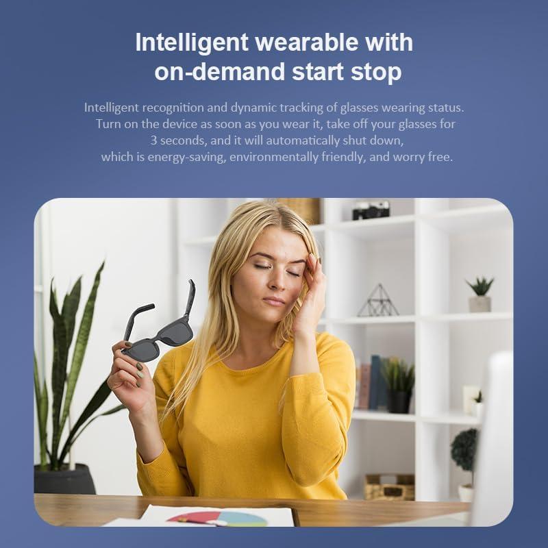 Gafas de Audio Bluetooth Inteligentes UV, Llamadas y Música