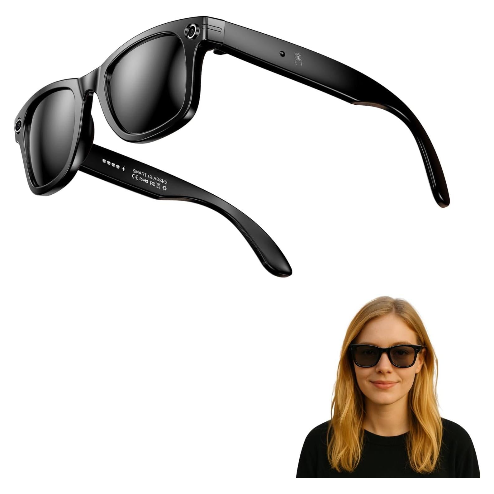 Gafas Inteligentes NexLenz W610 - Cámara 8MP, Bluetooth, IP67