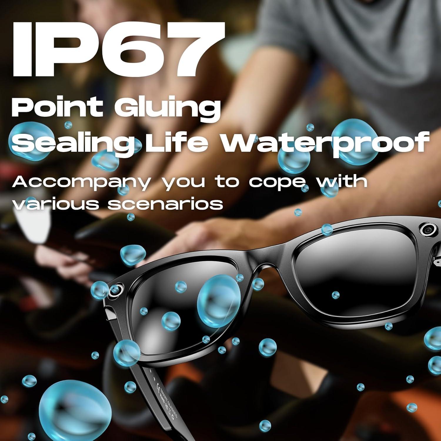 Gafas Inteligentes NexLenz W610 - Cámara 8MP, Bluetooth, IP67