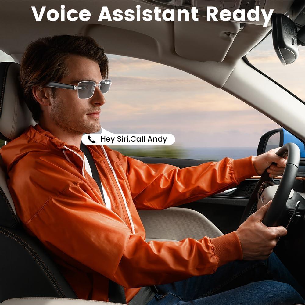 Gafas Inteligentes Sin Montura Faifxo con Altavoz Bluetooth