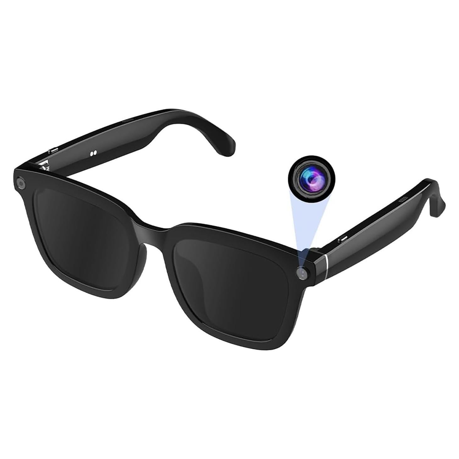 Gafas Inteligentes QJF con Cámara 1080P y Bluetooth