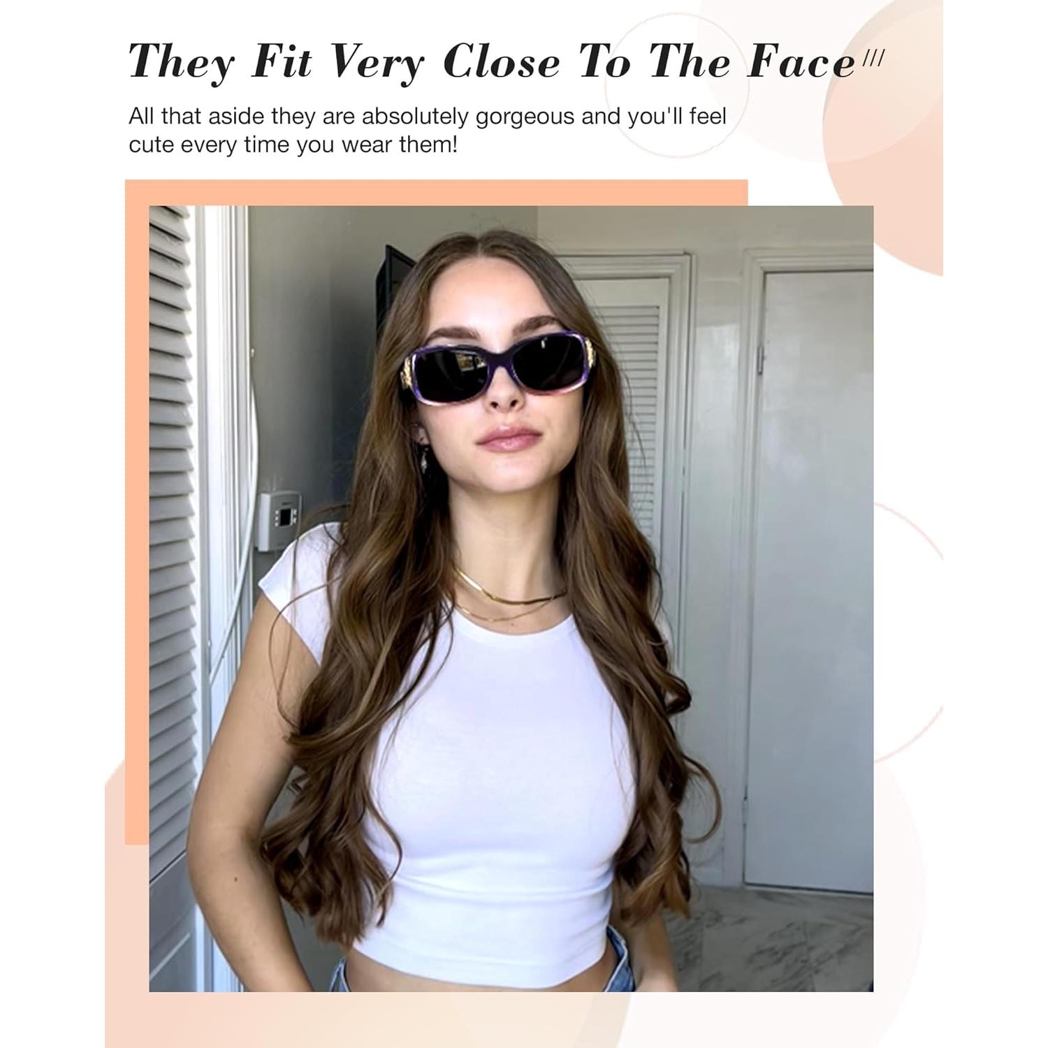 Gafas de Sol Polarizadas LVIOE para Mujeres - Diseño Mariposa