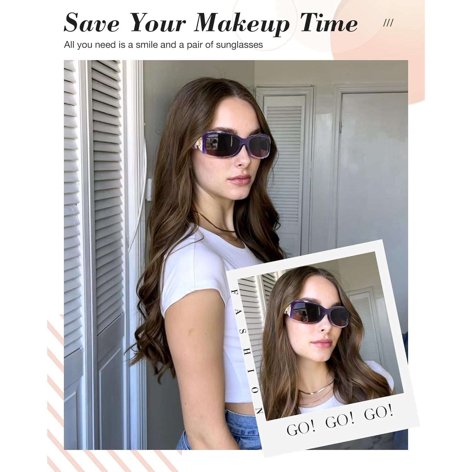 Gafas de Sol Polarizadas LVIOE para Mujeres - Diseño Mariposa