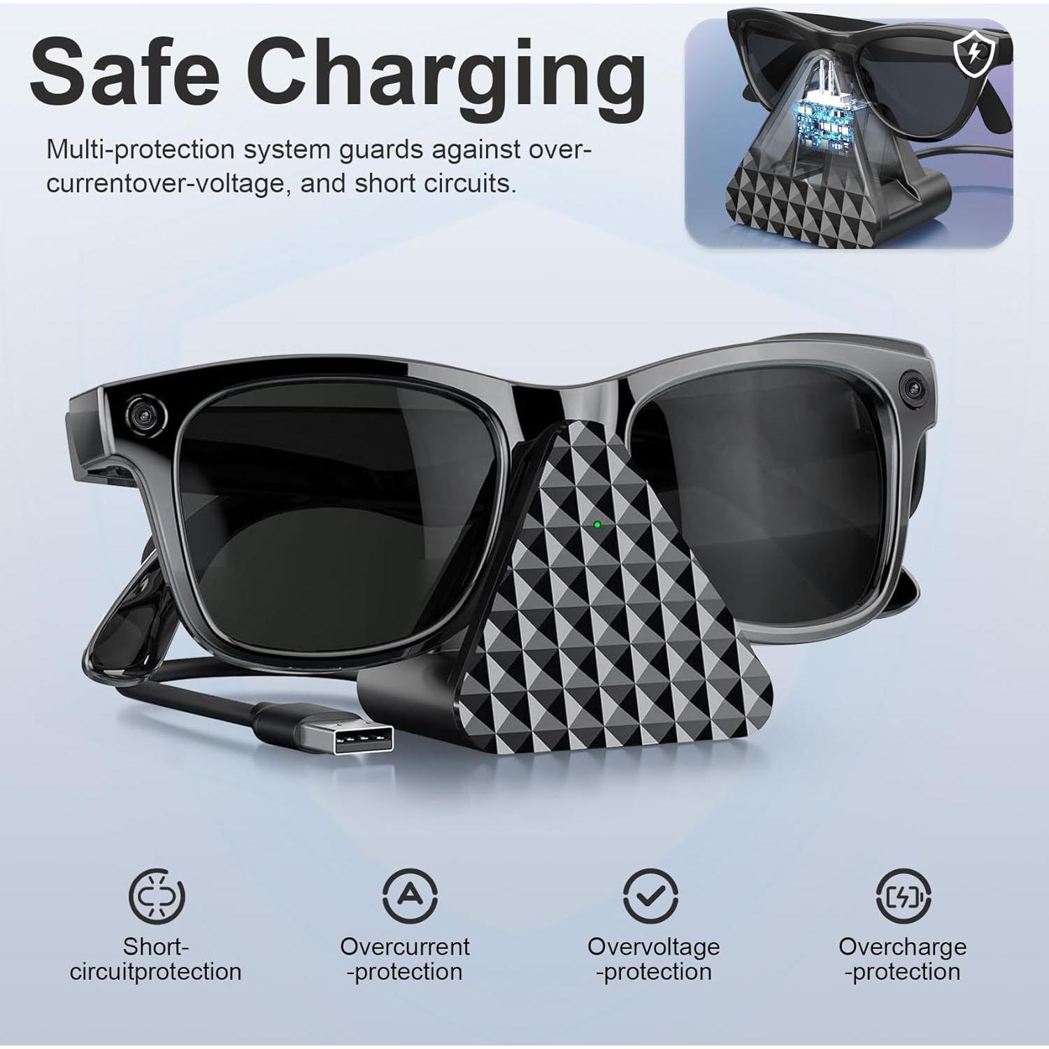 Cargador Estación Ray-Ban Meta - Soporte de Carga y Exhibición